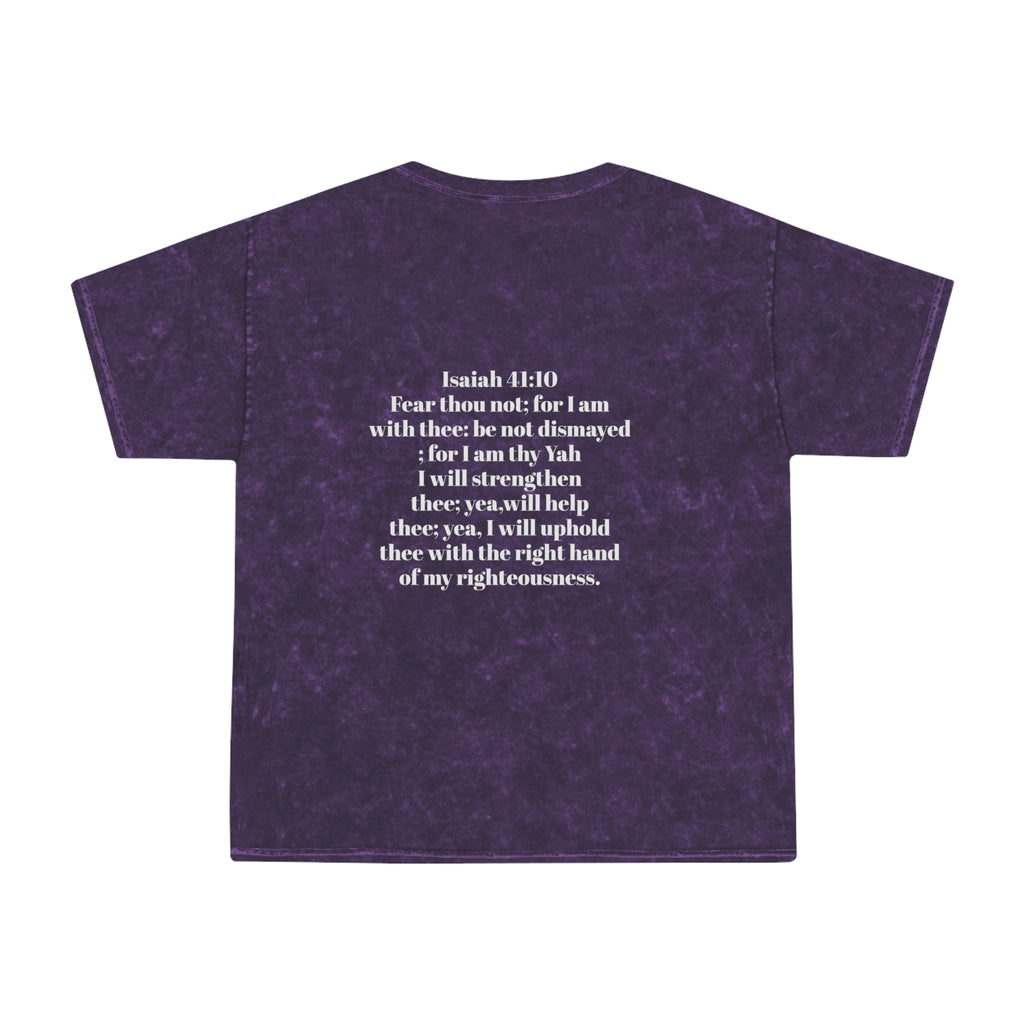 “FEAR NOT” Unisex Mineral Wash T-Shirt