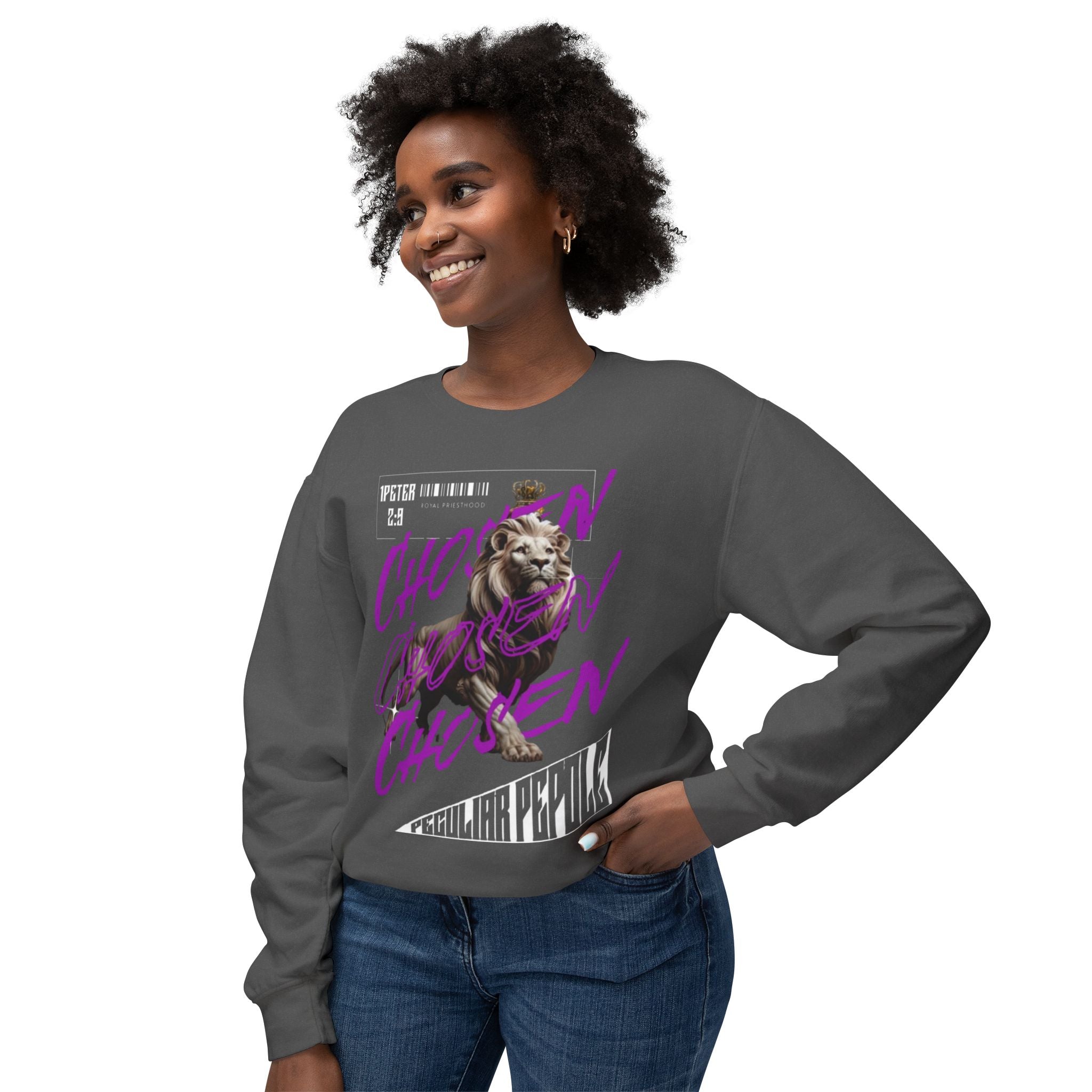 Unisex CHOSEN Lightweight Crewneck Sweatshirt