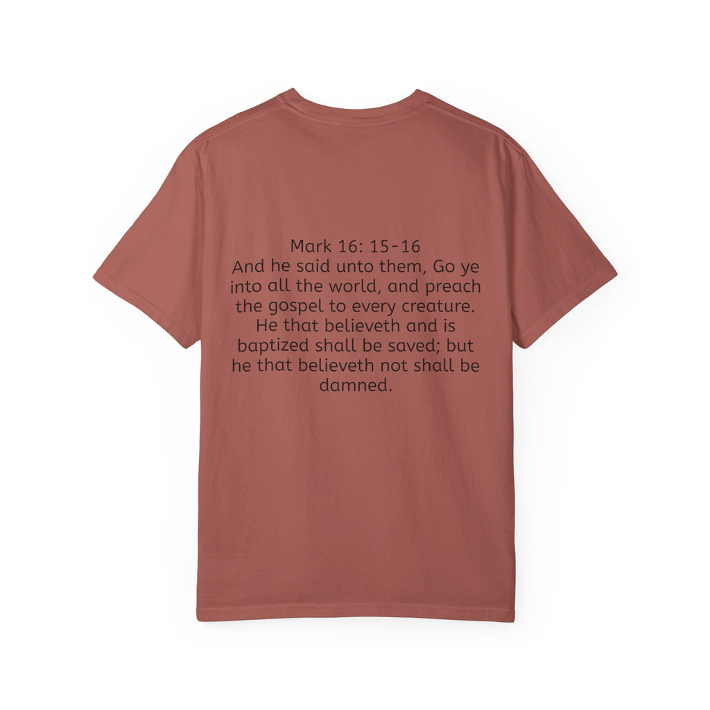 “Spread the gospel” Unisex Garment-Dyed T-shirt