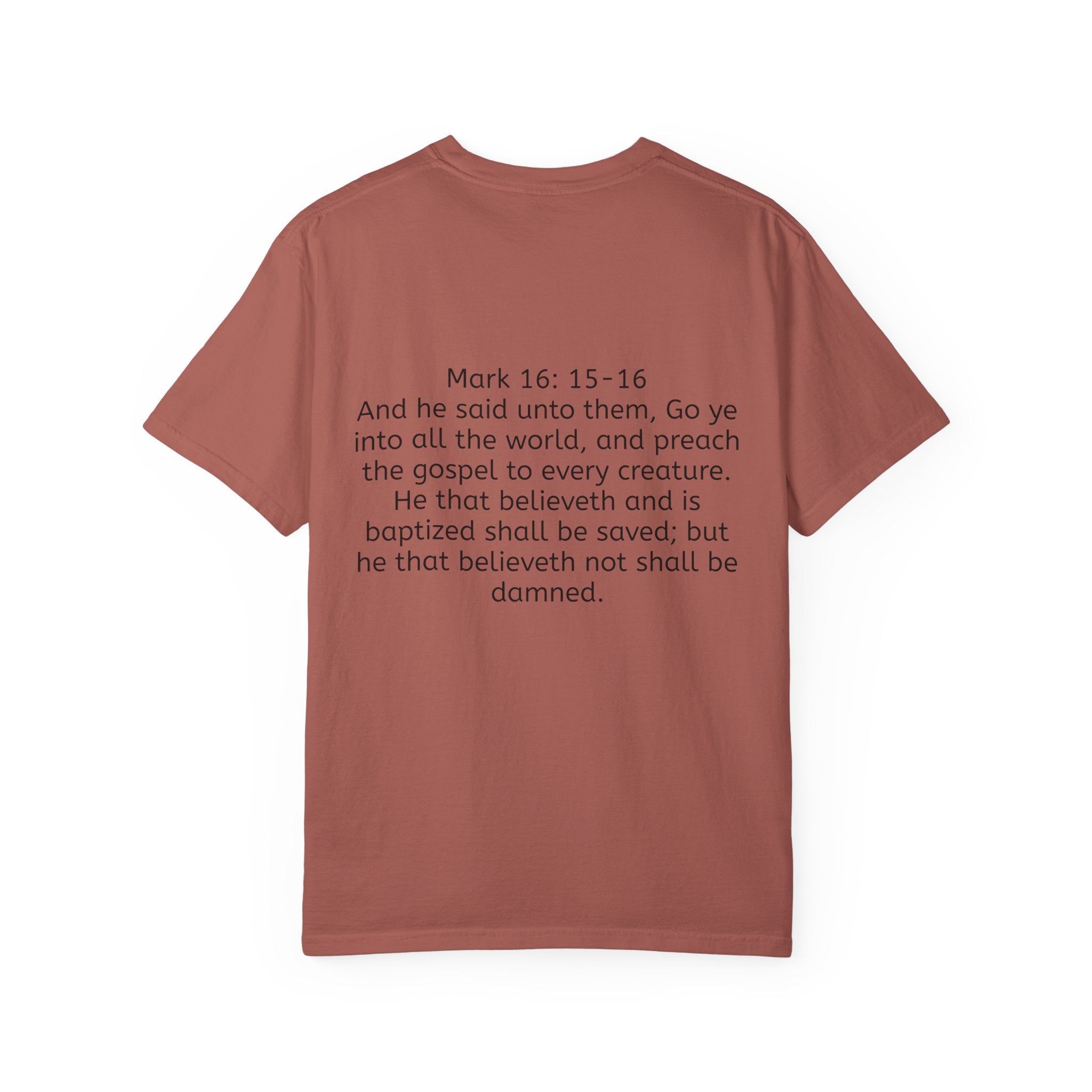 “Spread the gospel” Unisex Garment-Dyed T-shirt