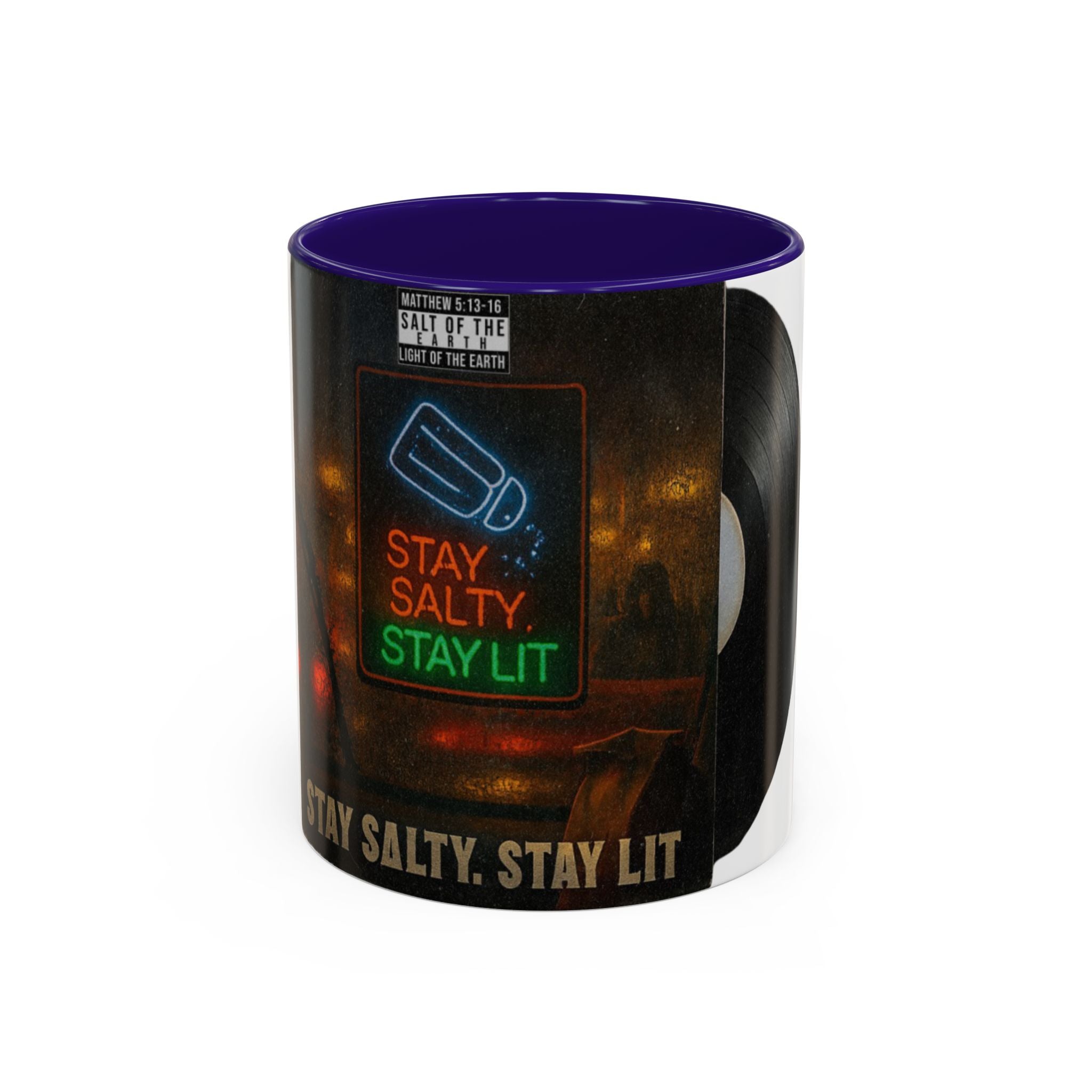 “Stay salty”  Colorful Mugs (11oz, 15oz)