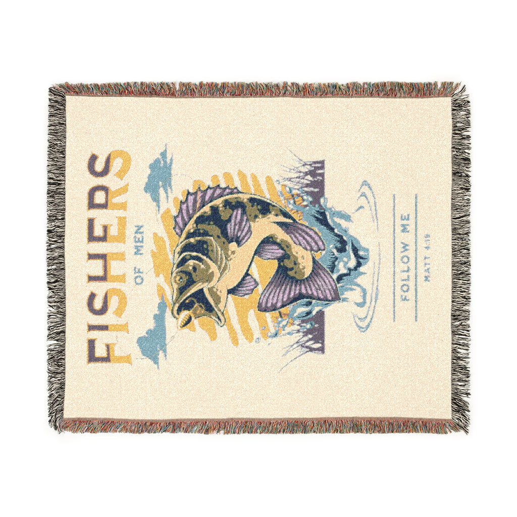 “Fishers of men” Woven Blanket