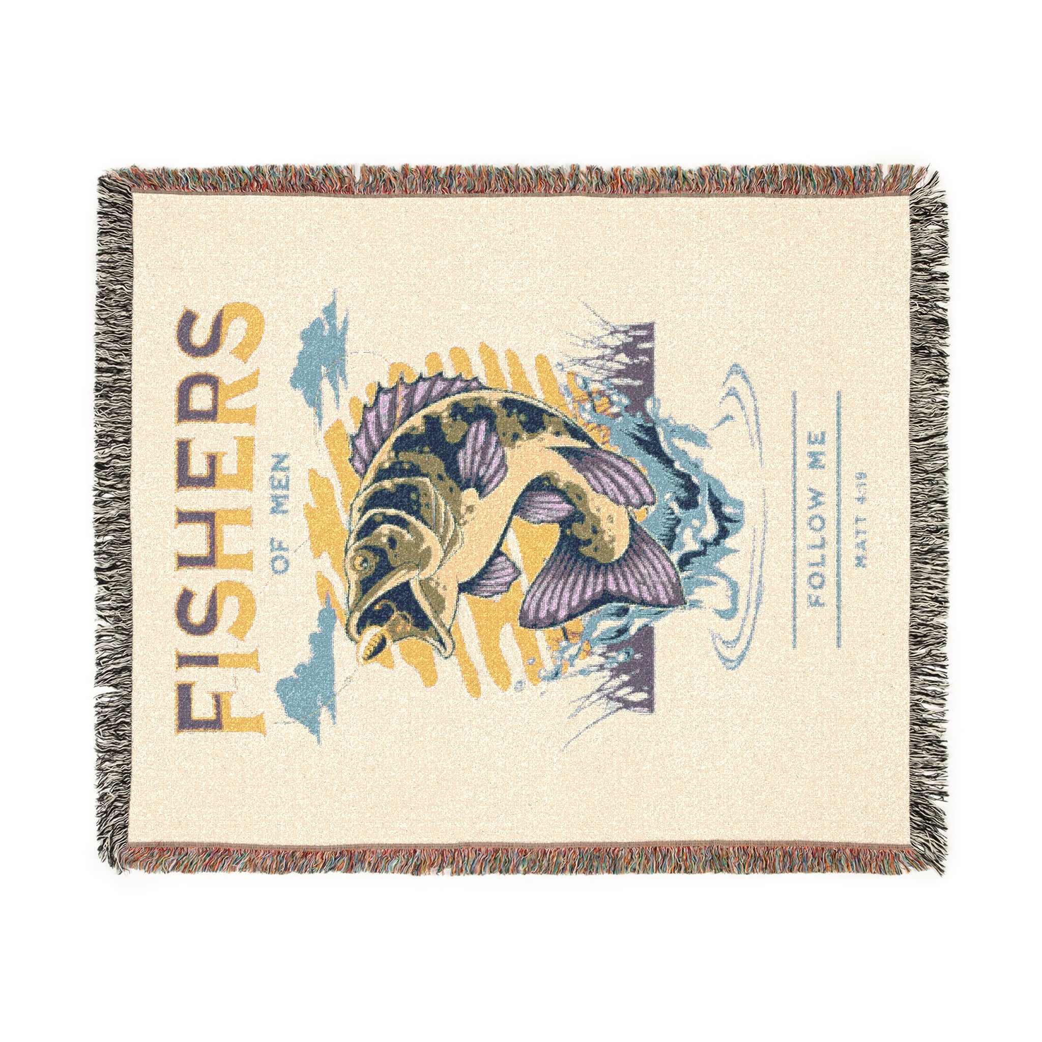 “Fishers of men” Woven Blanket