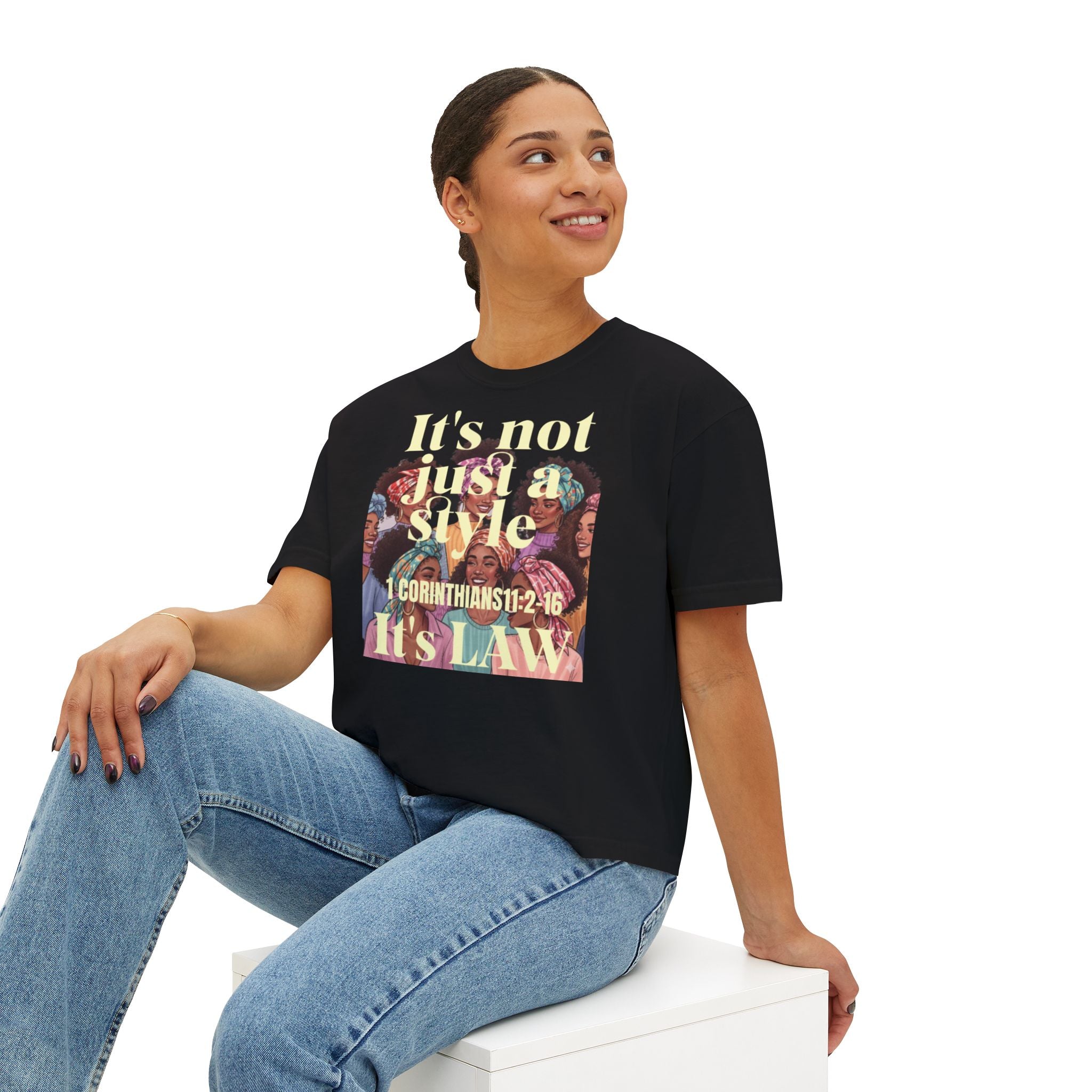 Not just a style Women's Boxy Tee