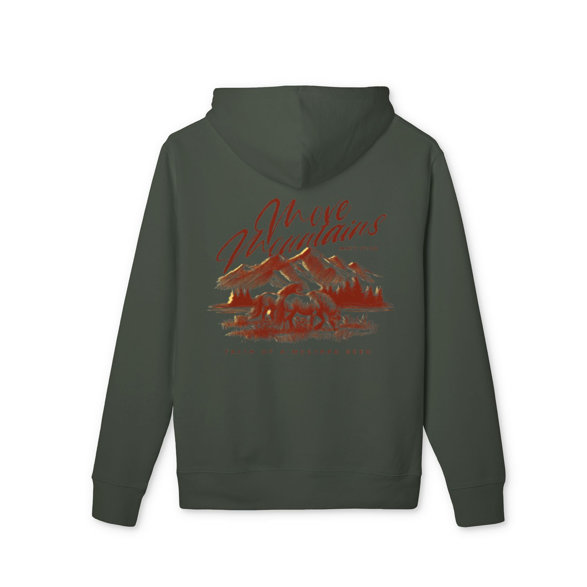 Women’s “Move mountains” Heavy Hoodie