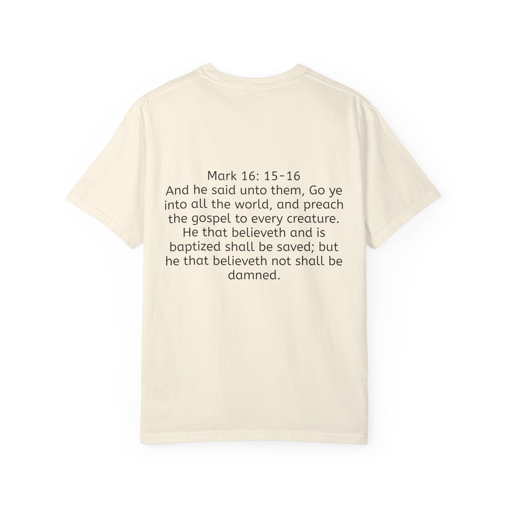 “Spread the gospel” Unisex Garment-Dyed T-shirt
