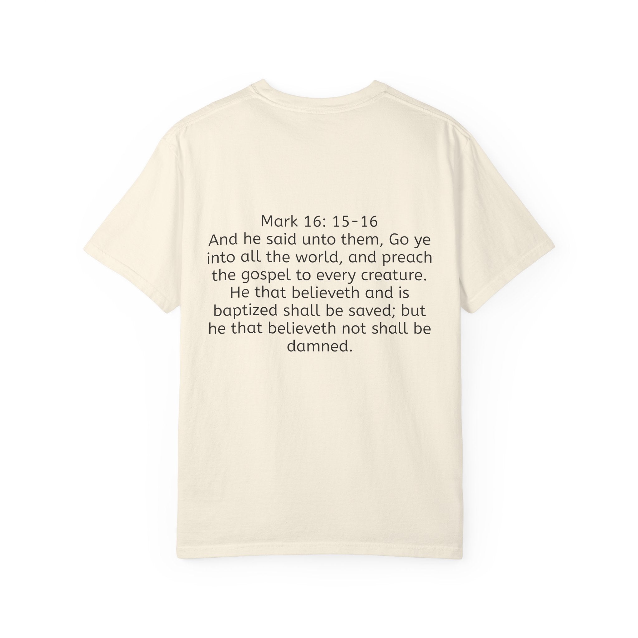 “Spread the gospel” Unisex Garment-Dyed T-shirt