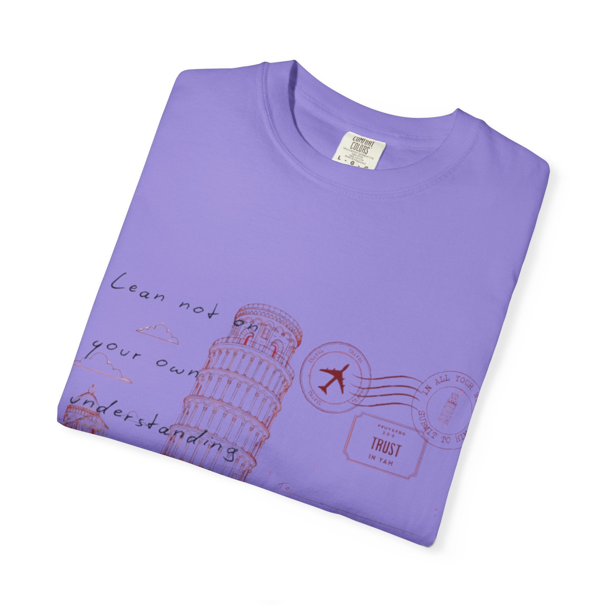 Women’s “LEAN NOT” Unisex Garment-Dyed T-shirt