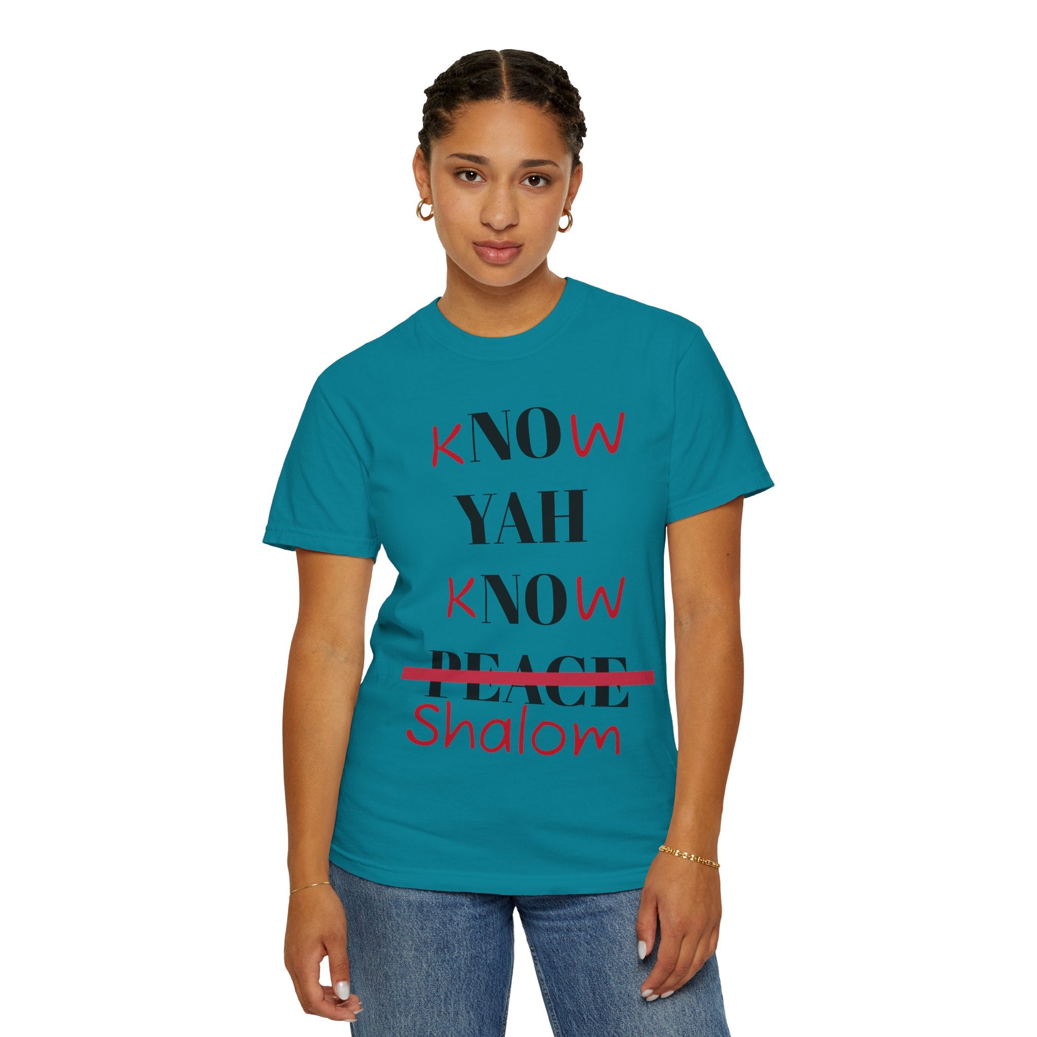 “Know Yah” Unisex Garment-Dyed T-shirt