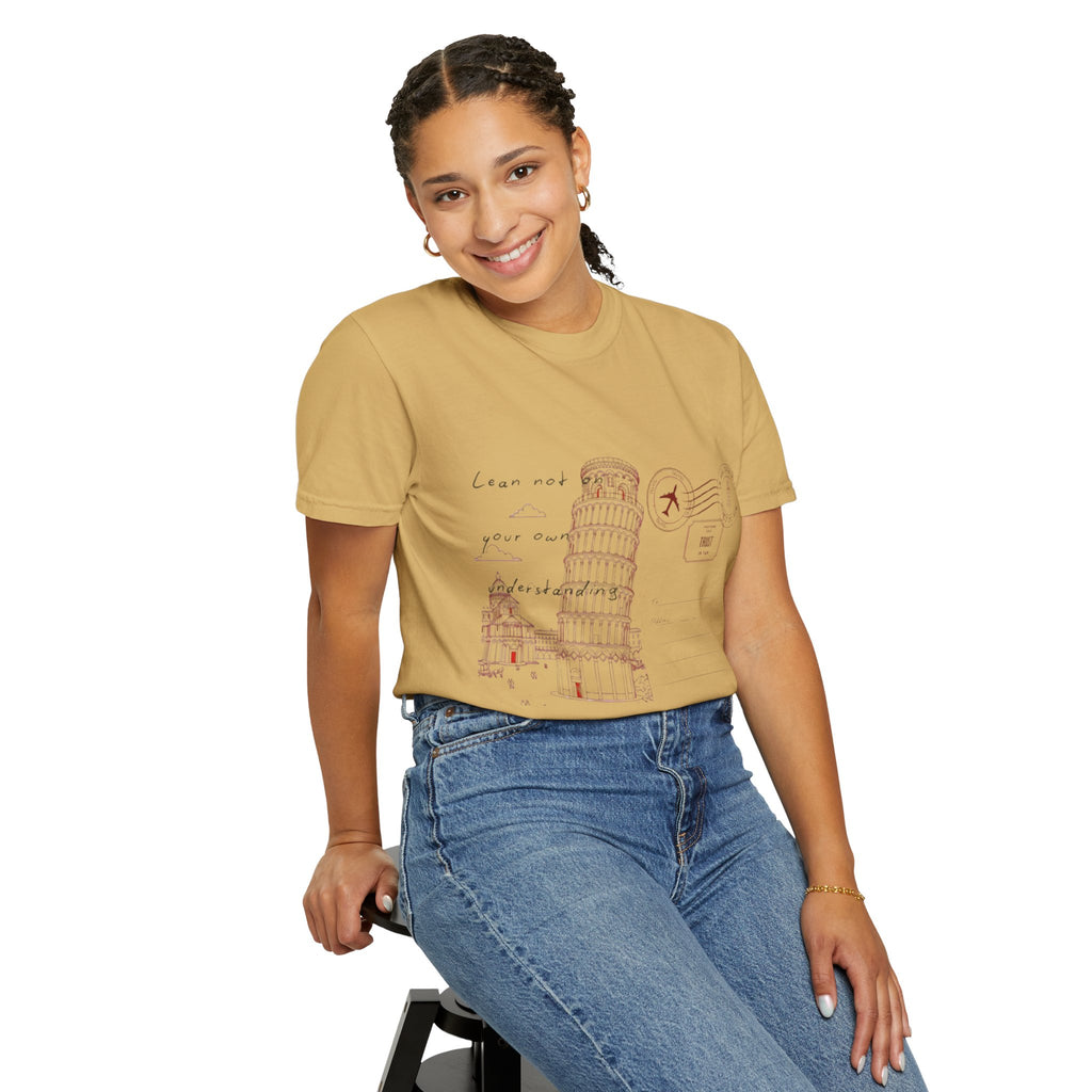 Women’s “LEAN NOT” Unisex Garment-Dyed T-shirt