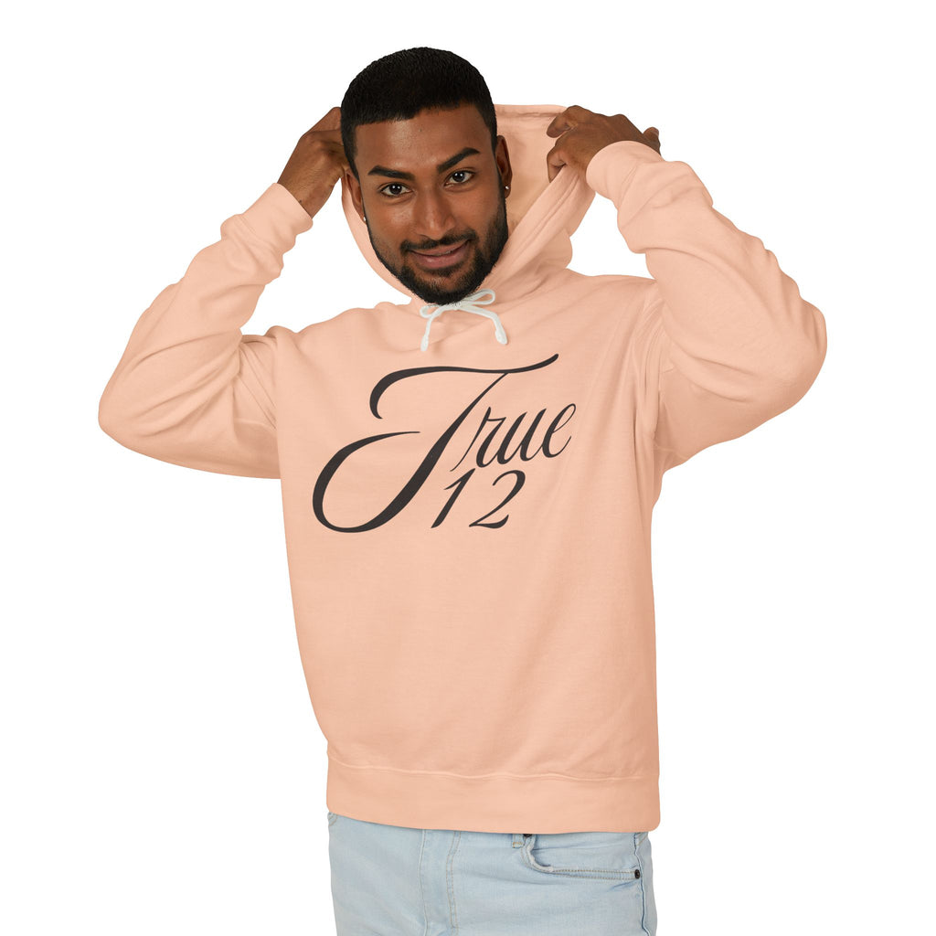 “True12” Unisex Lightweight Hooded Sweatshirt