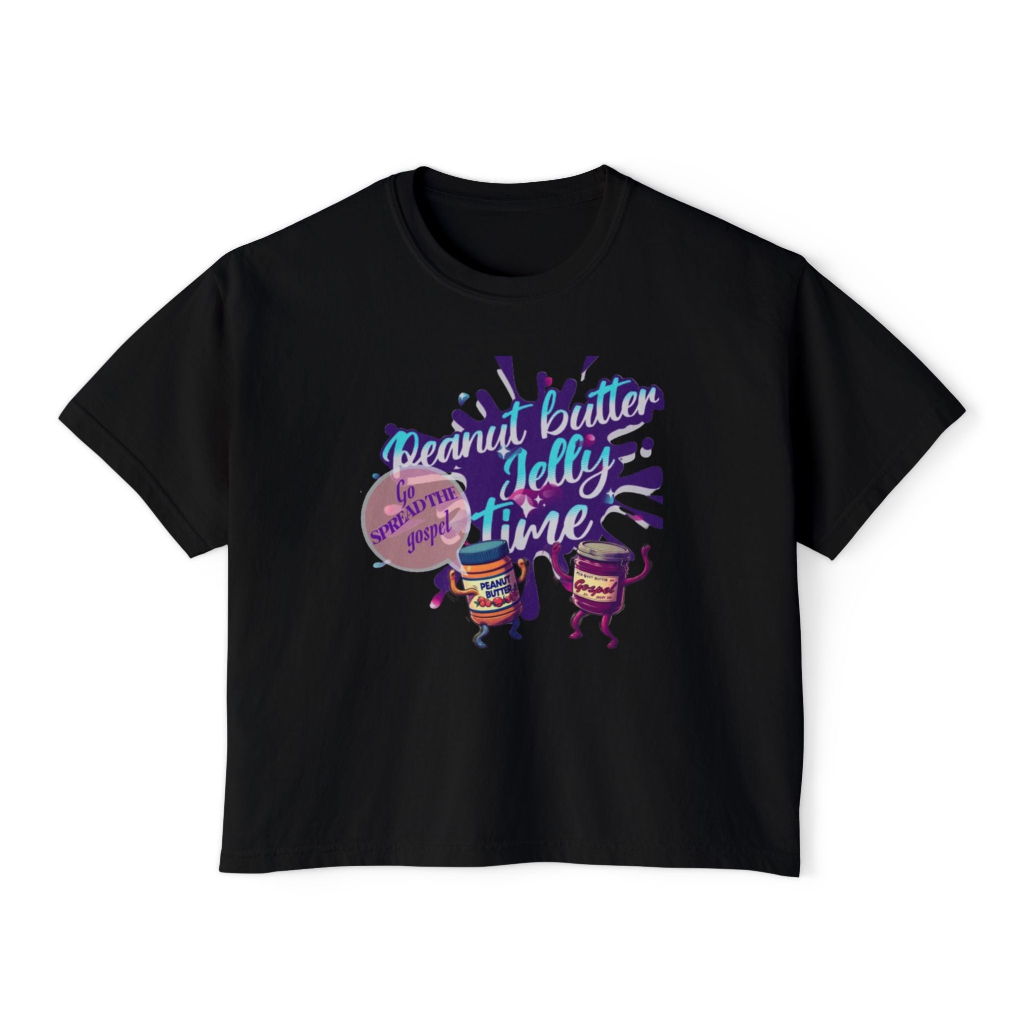“Peanut butter jelly”  Women's Boxy Tee