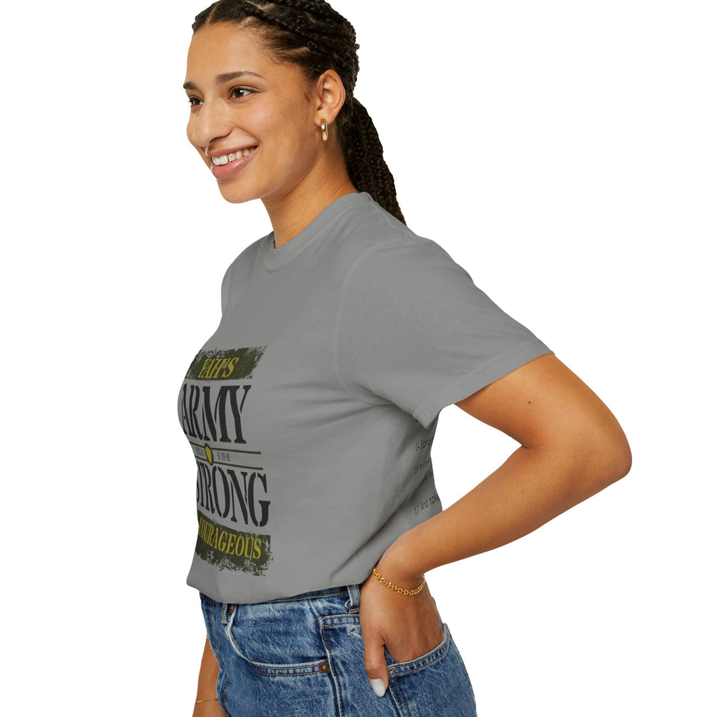 Women’s “Yah’s Army” Garment-Dyed T-shirt