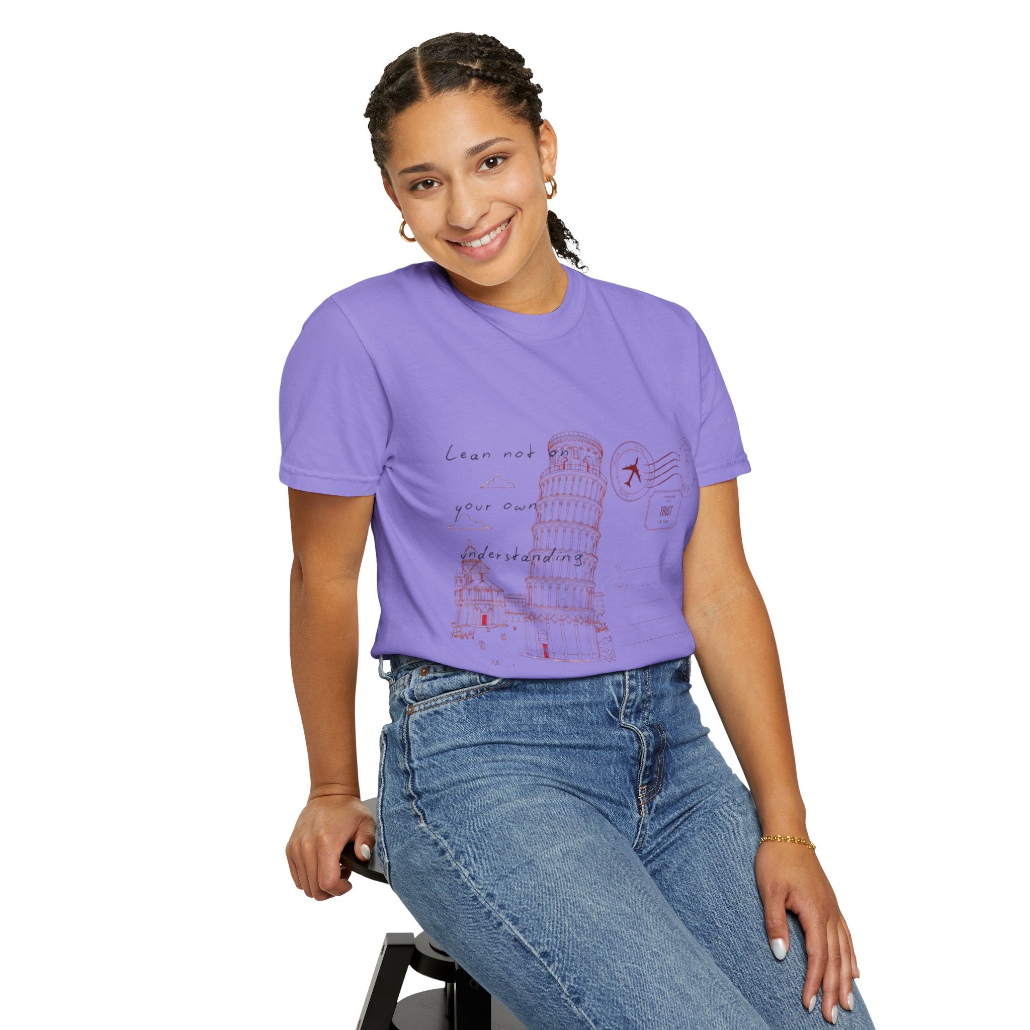 Women’s “LEAN NOT” Unisex Garment-Dyed T-shirt