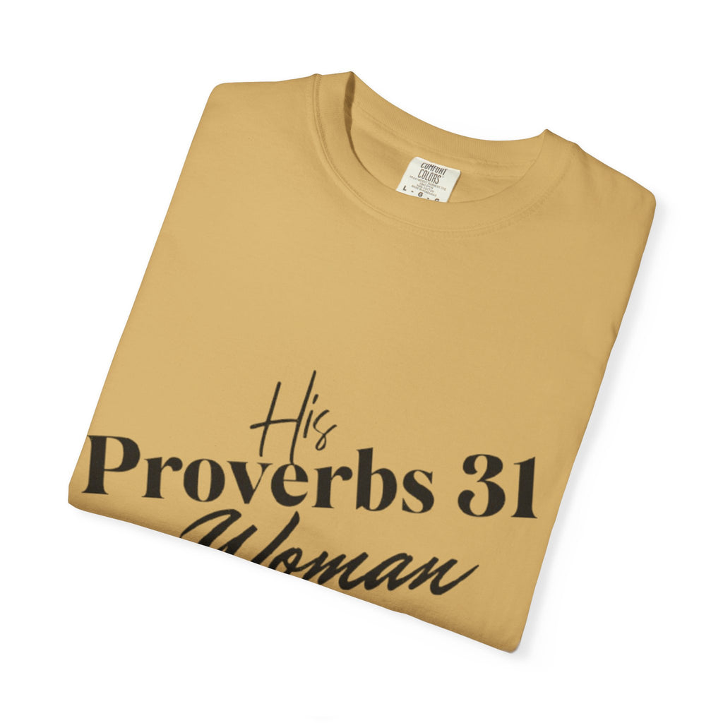 His Proverbs 31 T-shirt