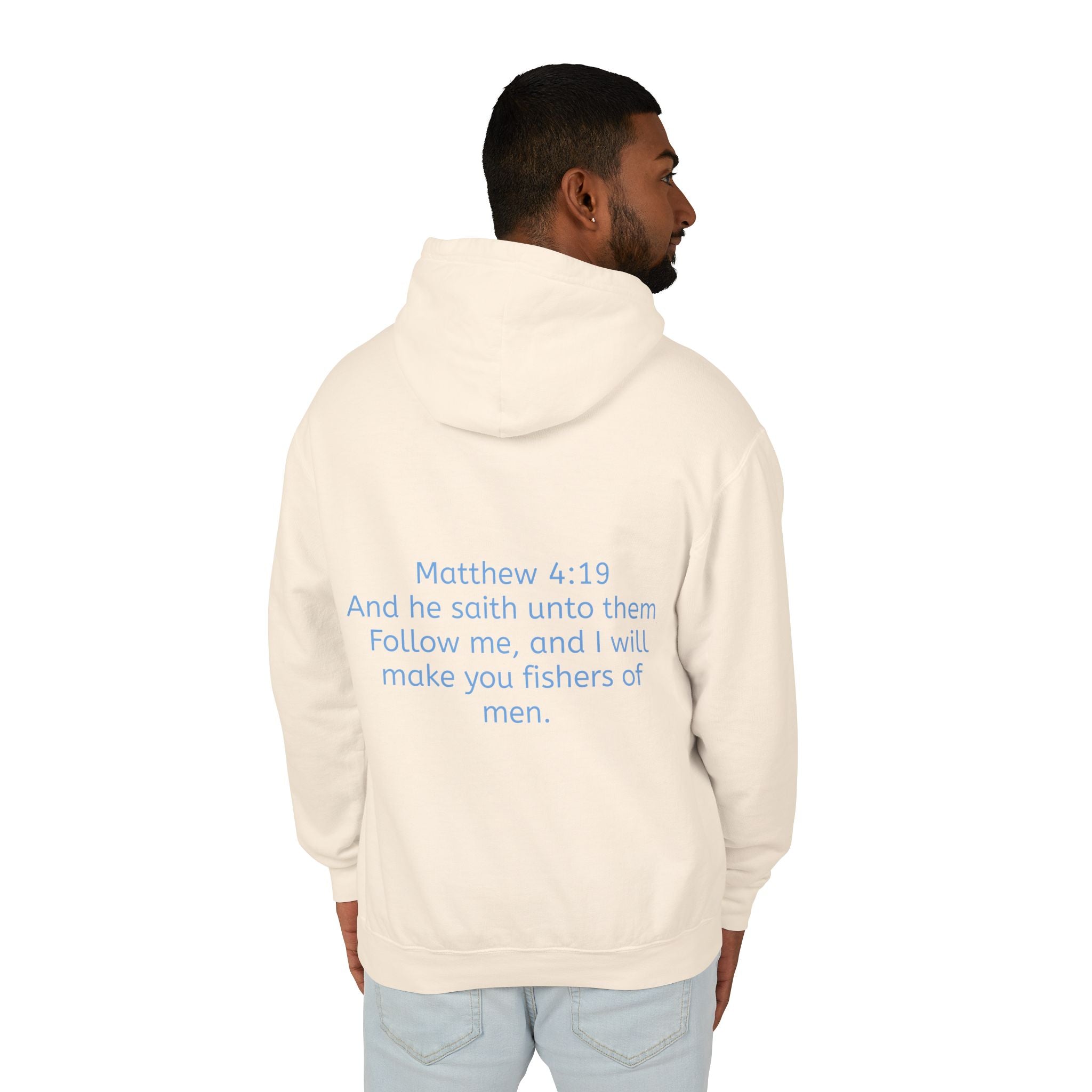 “Fishers of men” Lightweight Hooded Sweatshirt