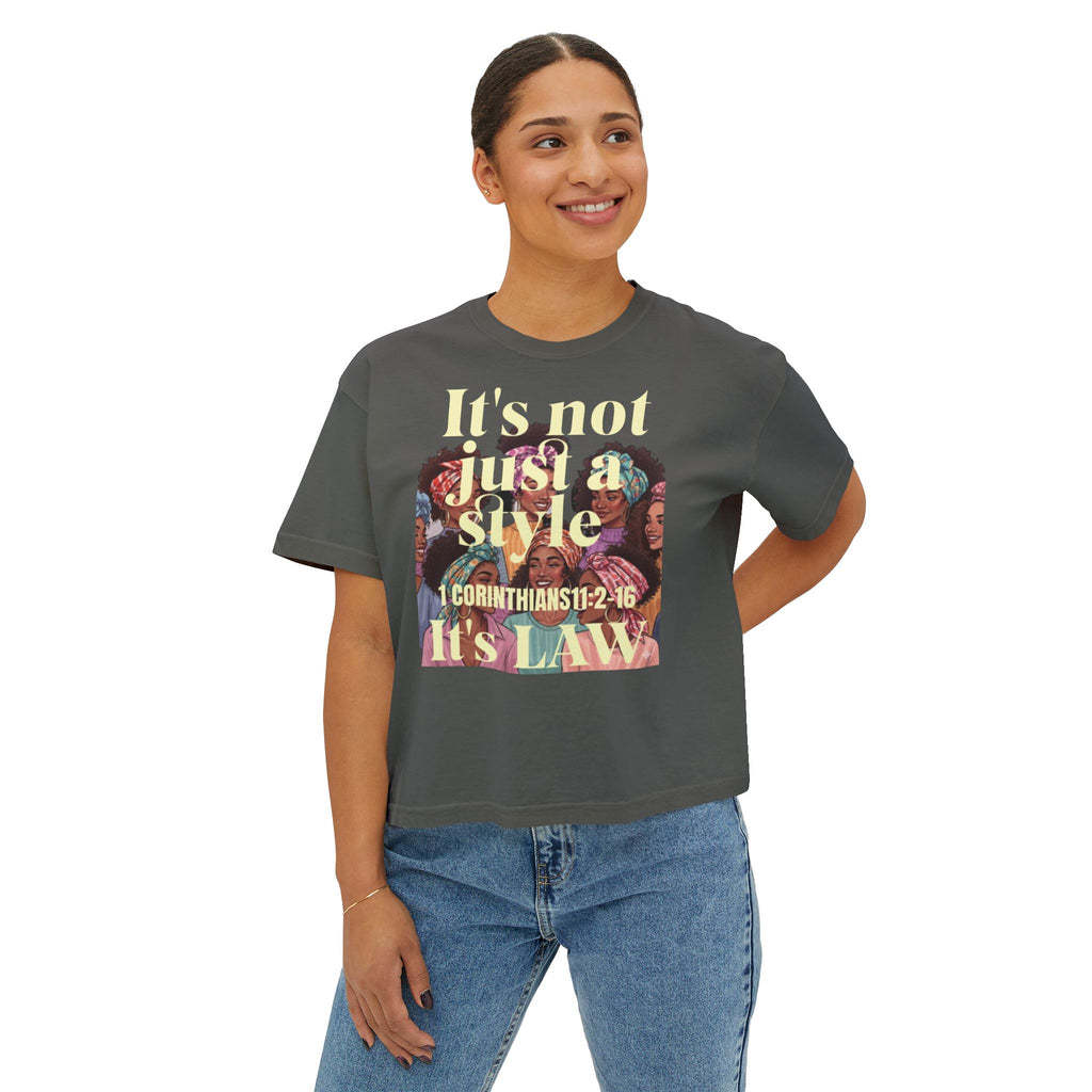 Not just a style Women's Boxy Tee