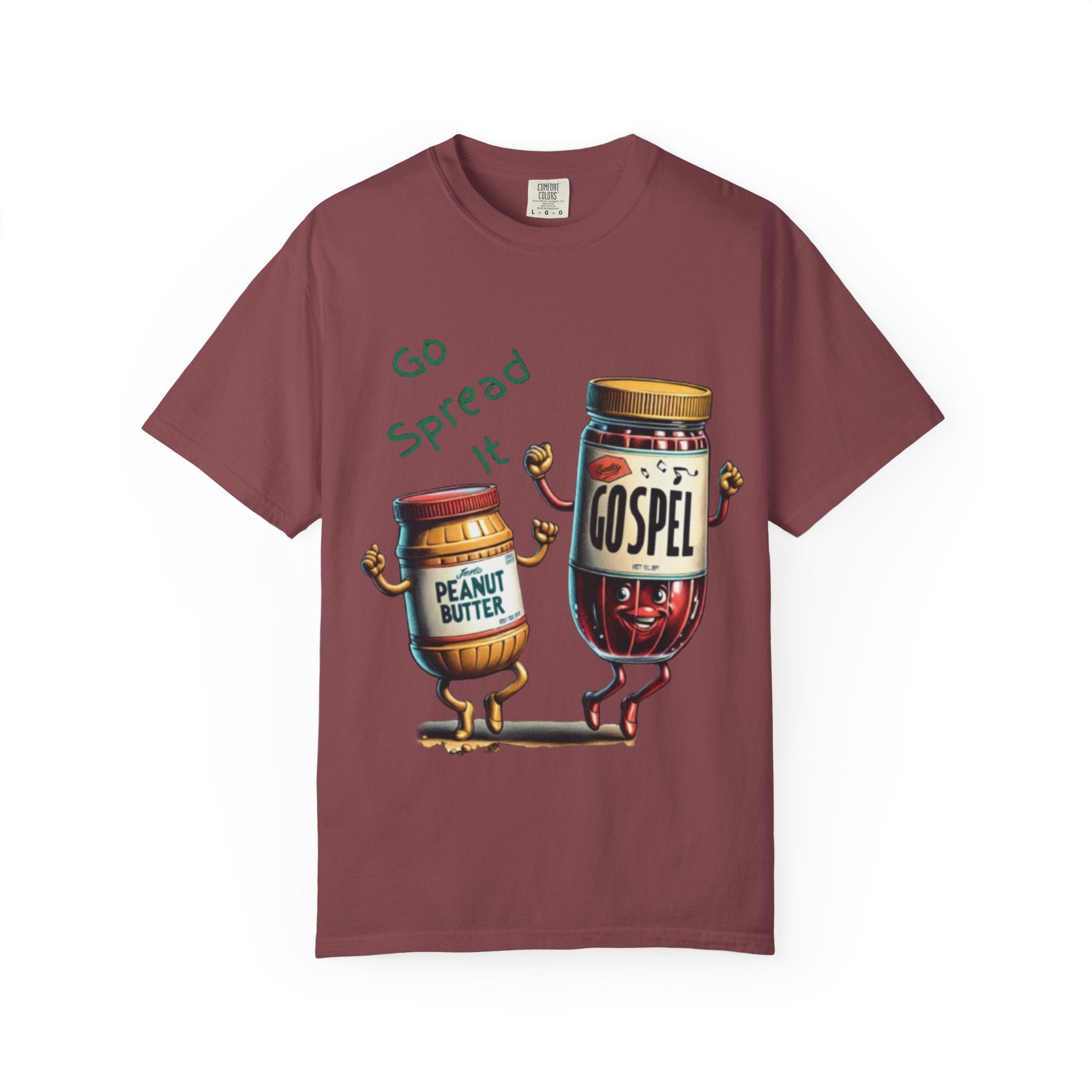 “Spread the gospel” Unisex Garment-Dyed T-shirt