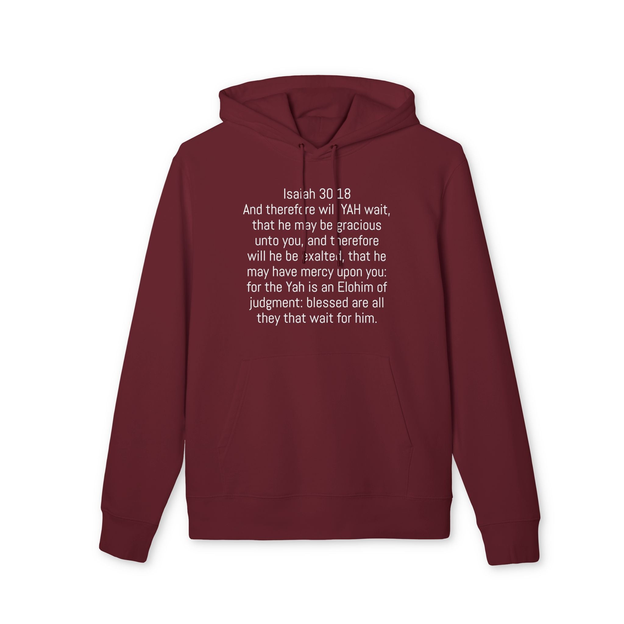 “YAH’S  plans” heavy Hoodie