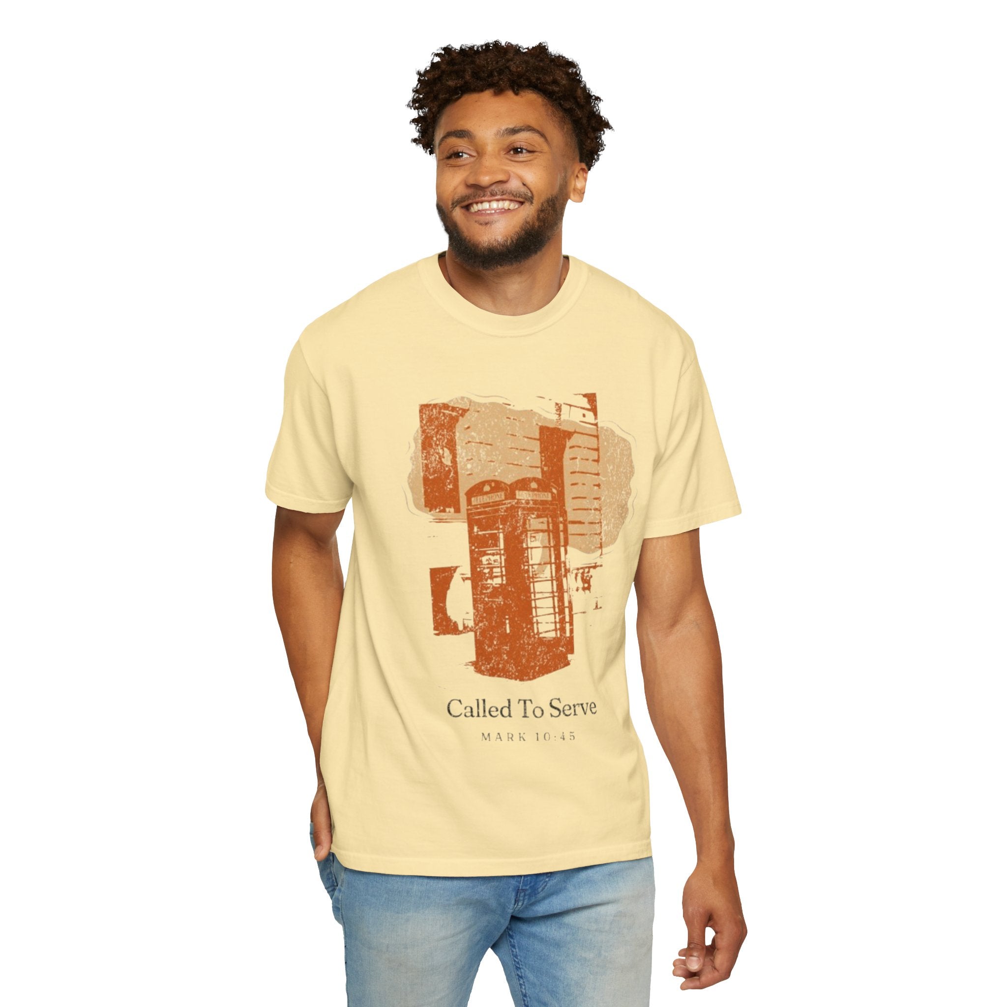 “Called to serve “ Unisex Garment-Dyed T-shirt
