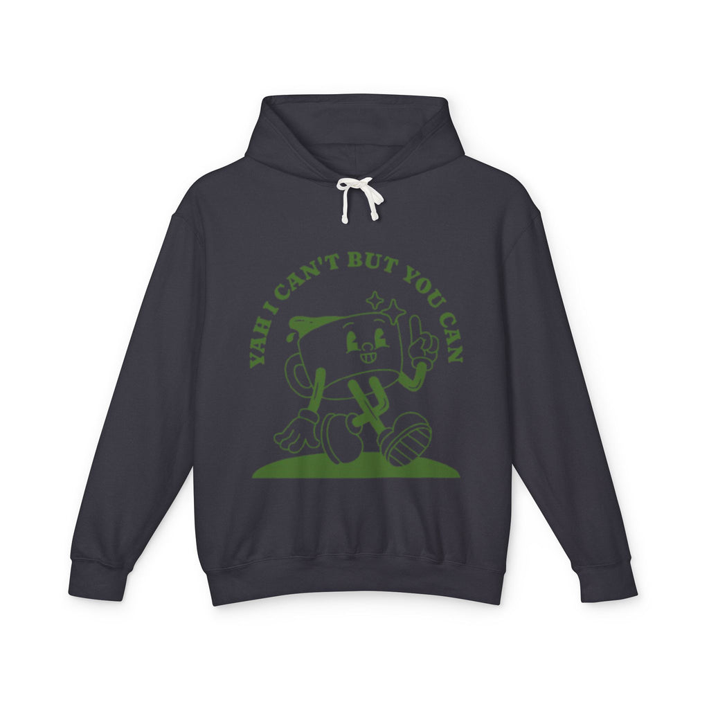“Yah can” Unisex Lightweight Hooded Sweatshirt