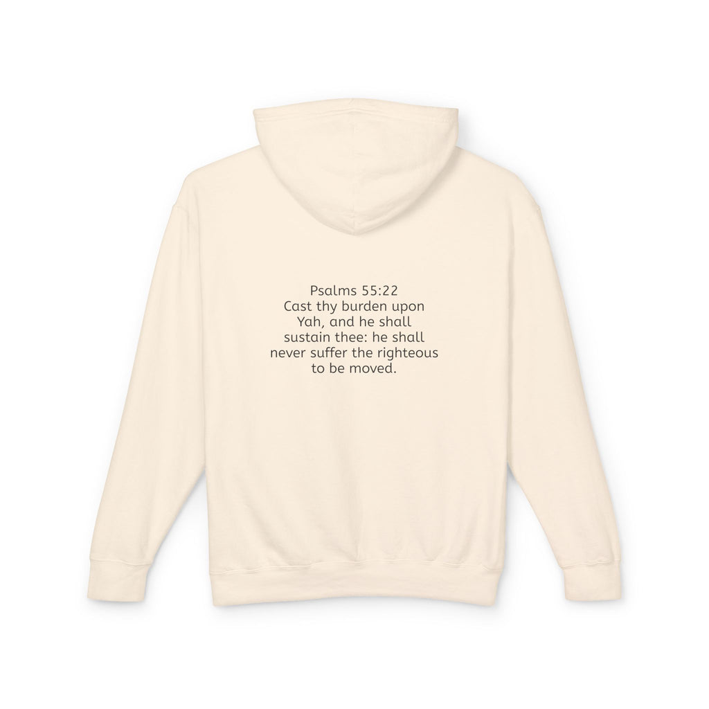 “It’s above me now” Unisex Lightweight Hooded Sweatshirt