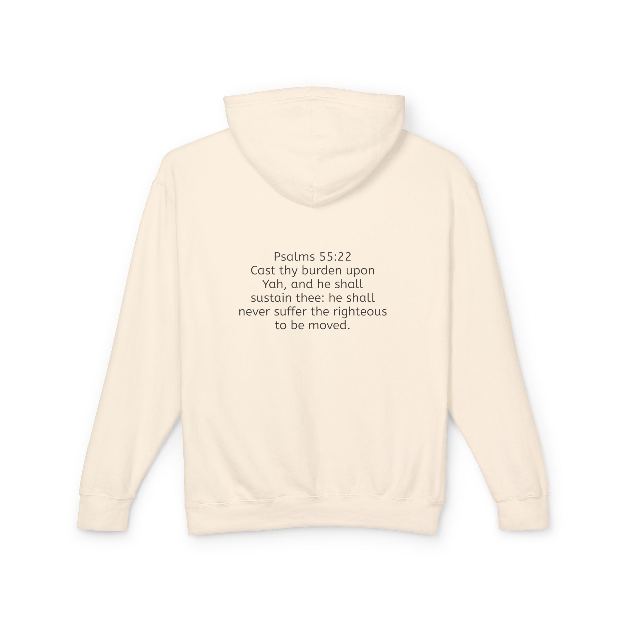 “It’s above me now” Unisex Lightweight Hooded Sweatshirt