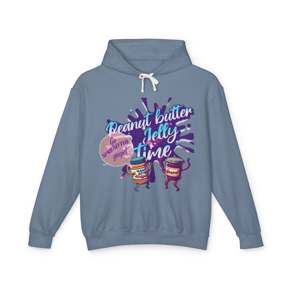 “Peanut butter jelly “ Lightweight Hooded Sweatshirt