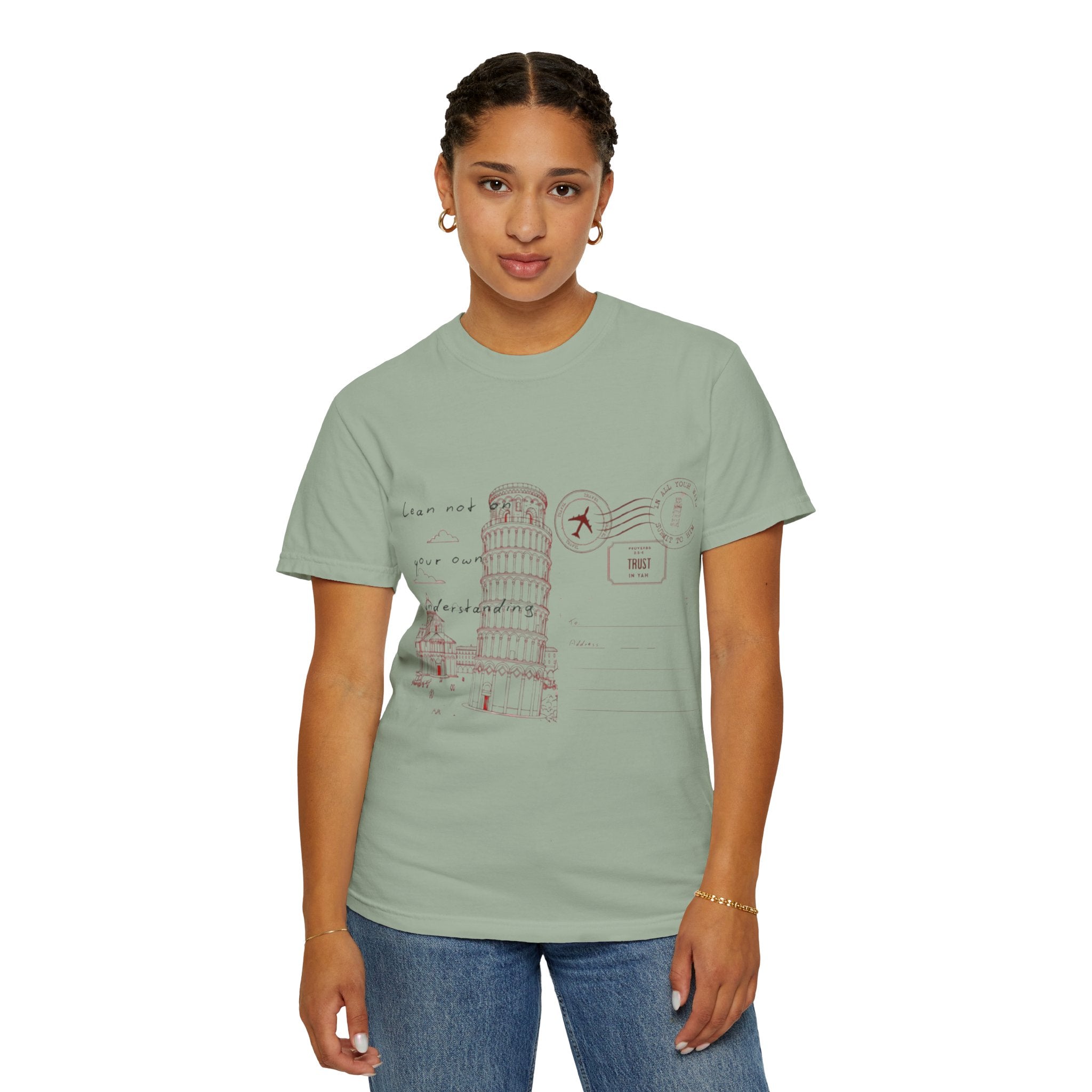 Women’s “LEAN NOT” Unisex Garment-Dyed T-shirt