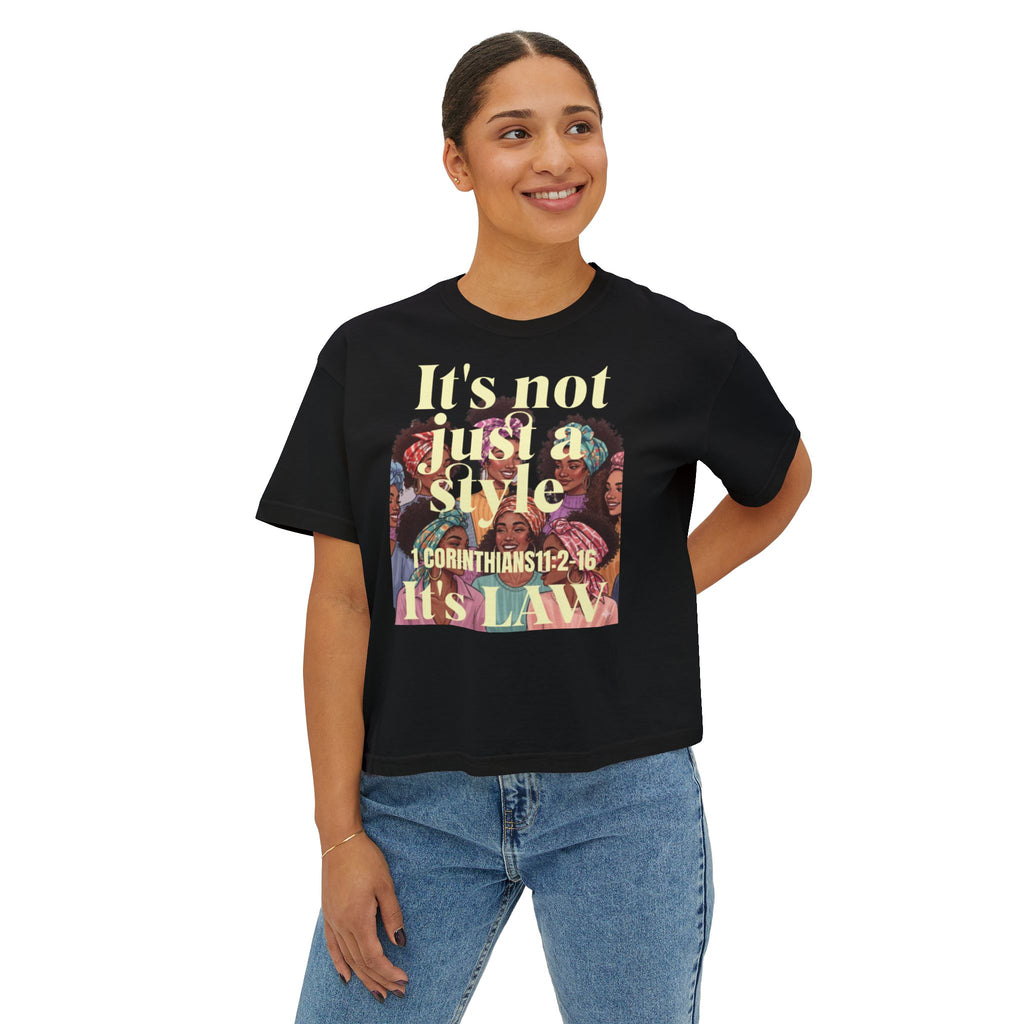Not just a style Women's Boxy Tee