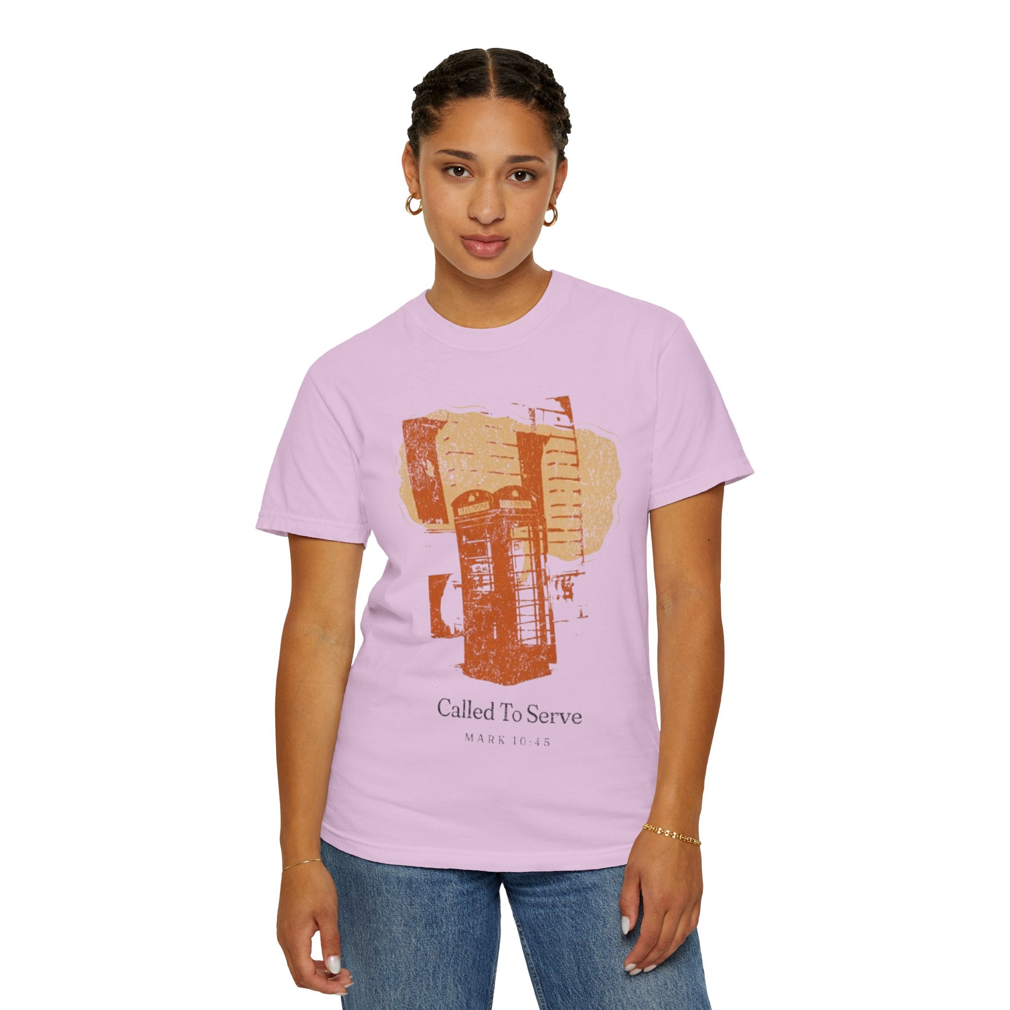 Women’s “Called to serve “ Unisex Garment-Dyed T-shirt
