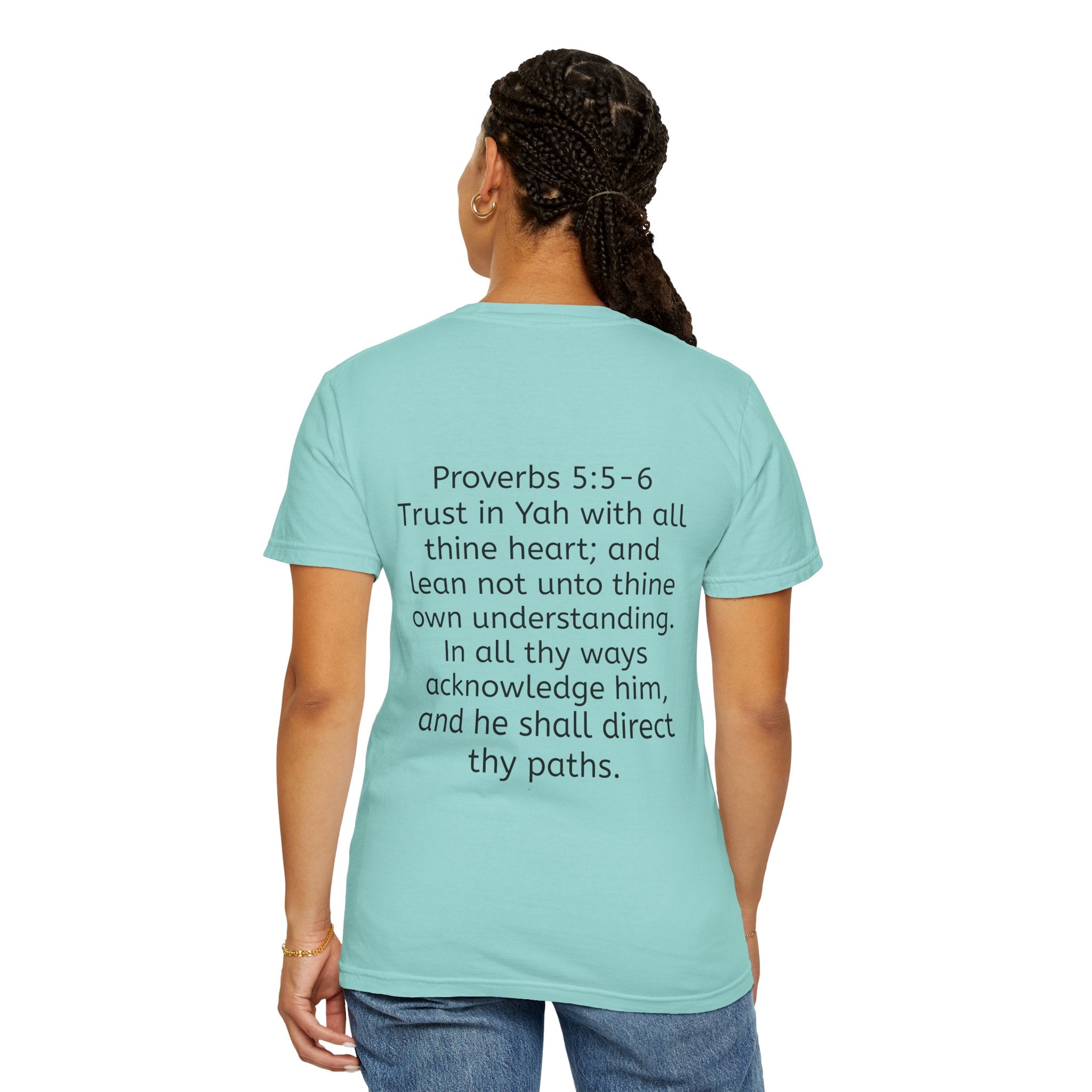 Women’s “LEAN NOT” Unisex Garment-Dyed T-shirt