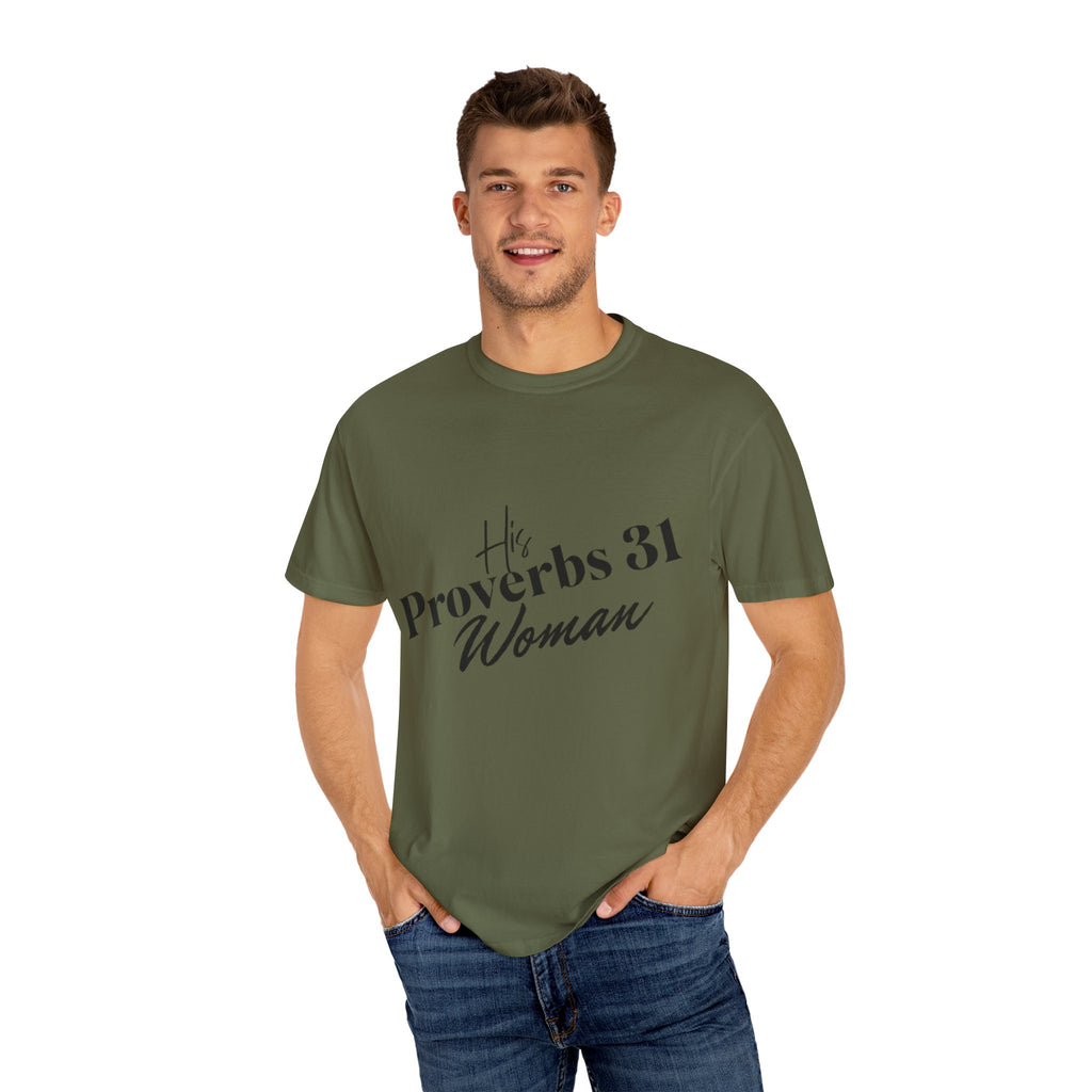 His Proverbs 31 T-shirt