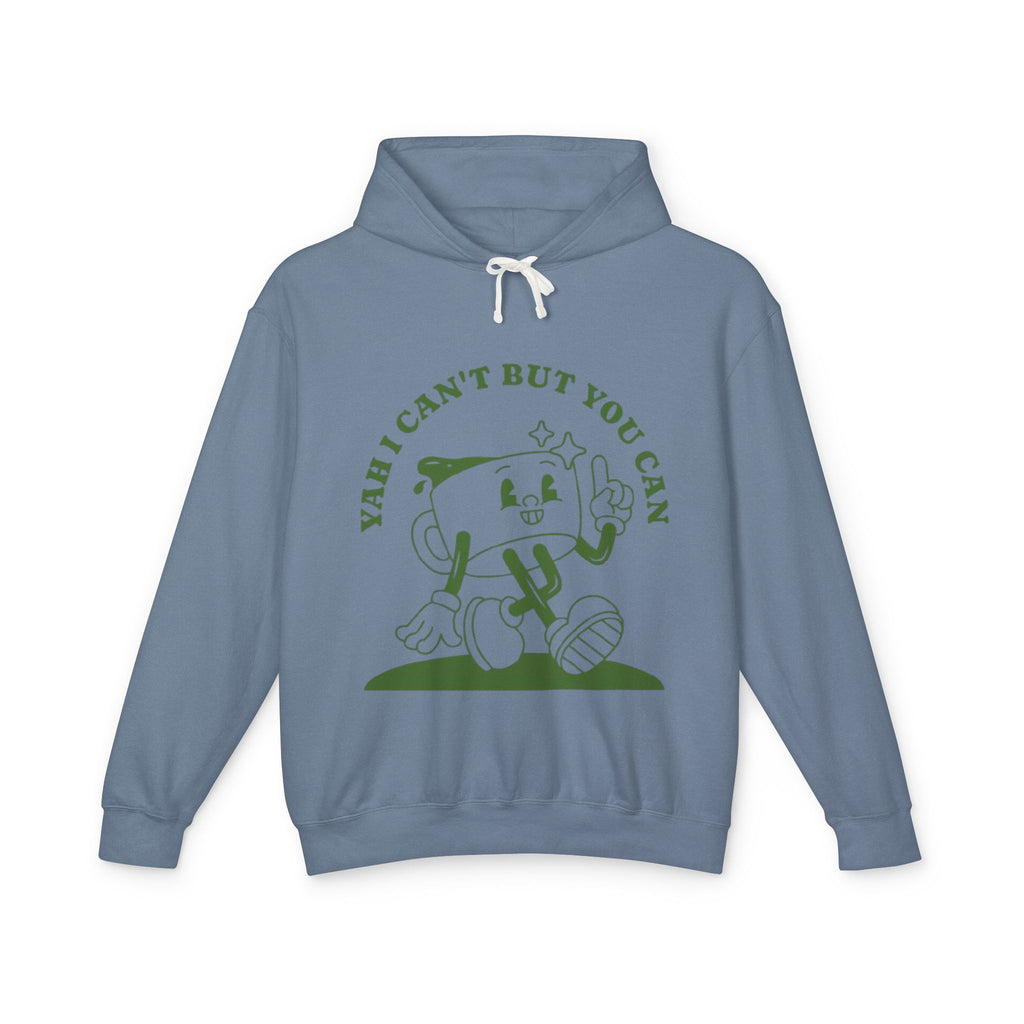 “Yah can” Unisex Lightweight Hooded Sweatshirt