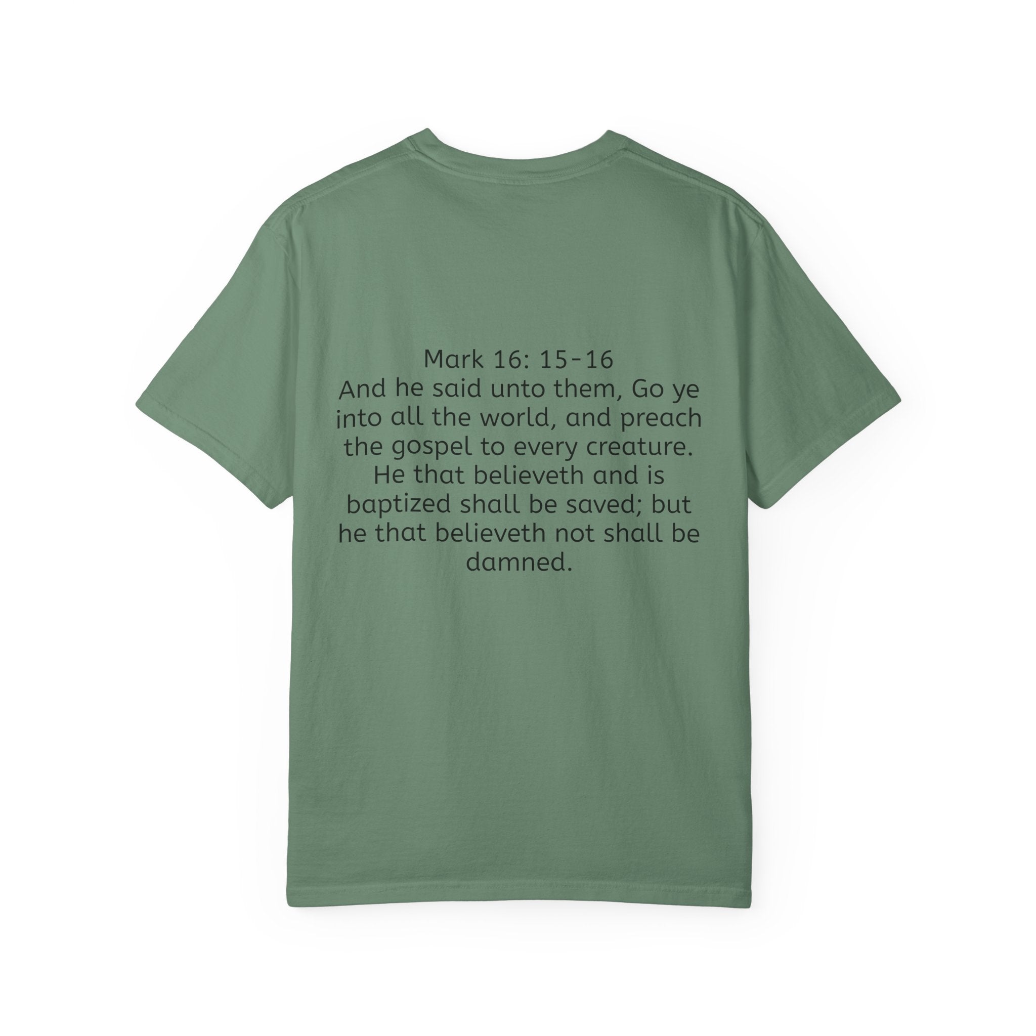 “Spread the gospel” Unisex Garment-Dyed T-shirt