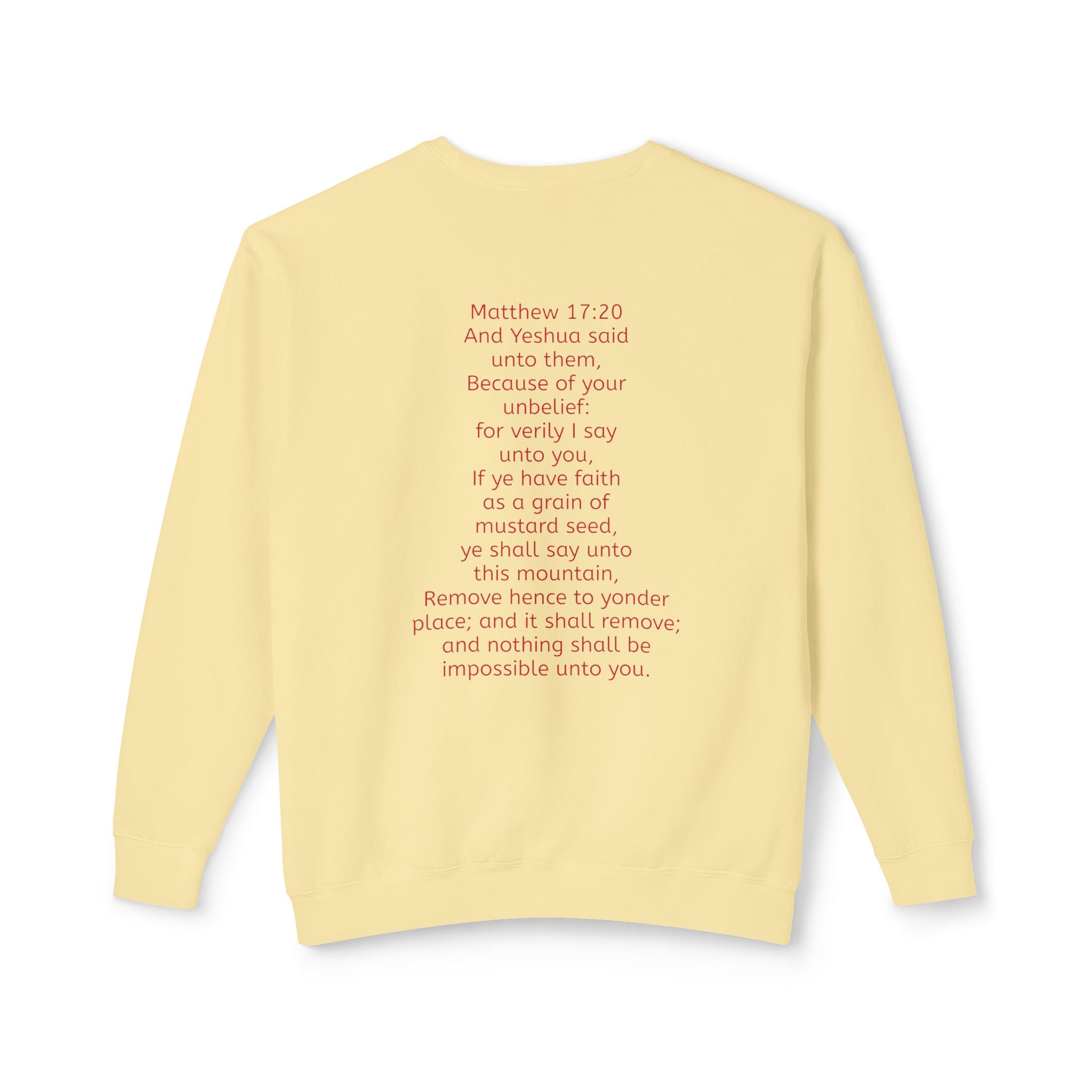 Move mountains Lightweight  Sweatshirt