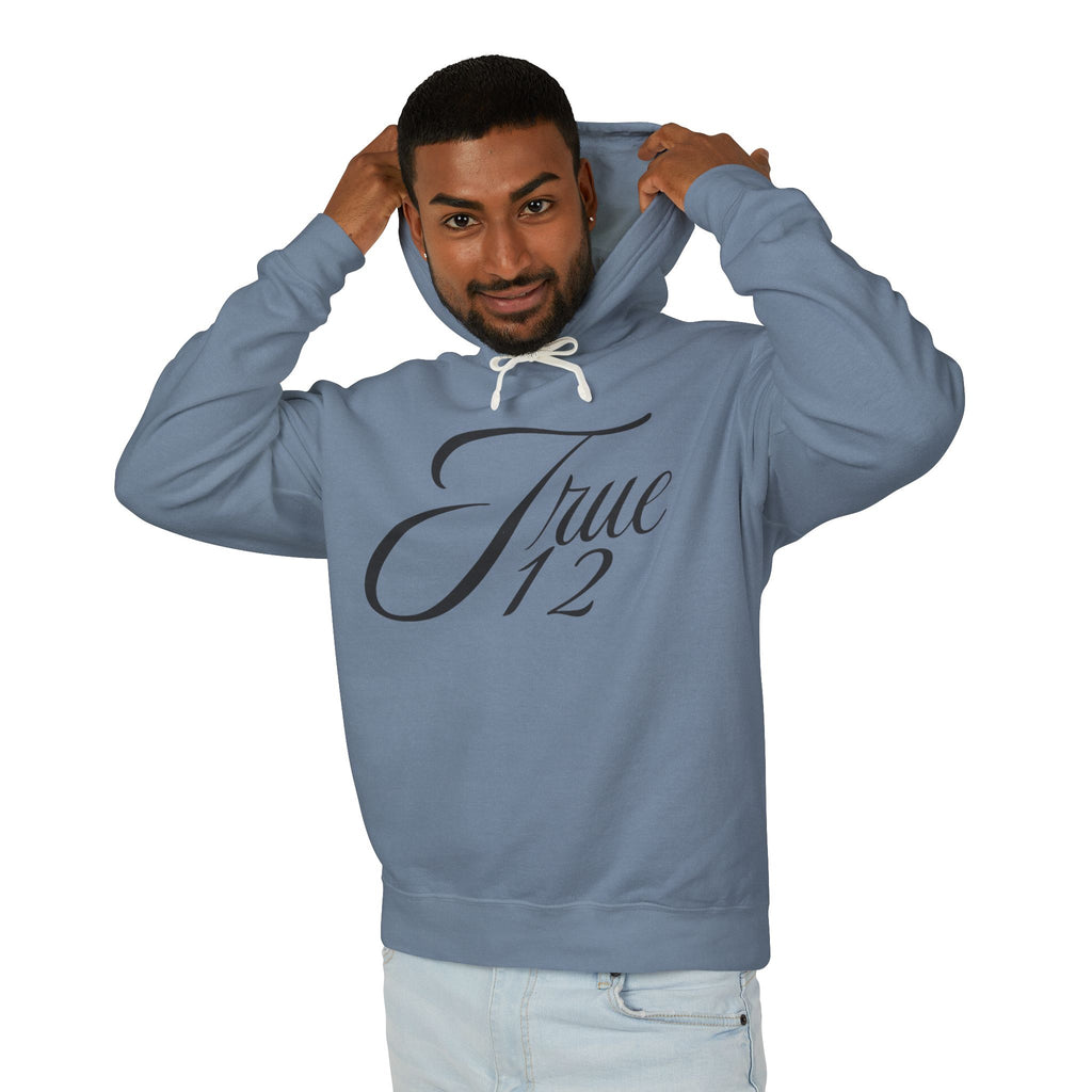 “True12” Unisex Lightweight Hooded Sweatshirt
