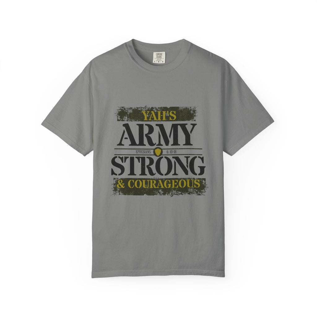 “Yah’s Army” Garment-Dyed T-shirt