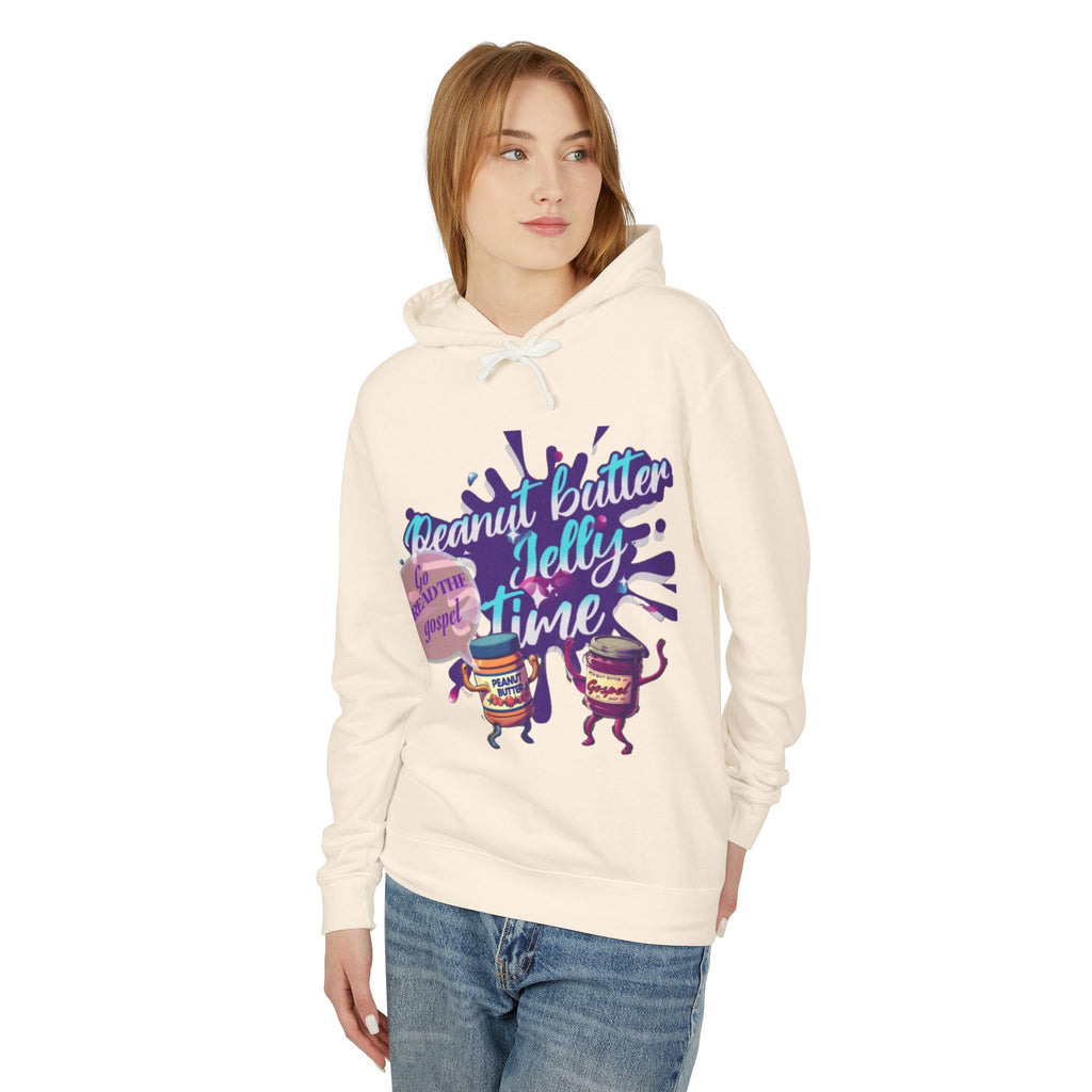 “Peanut butter jelly “ Lightweight Hooded Sweatshirt