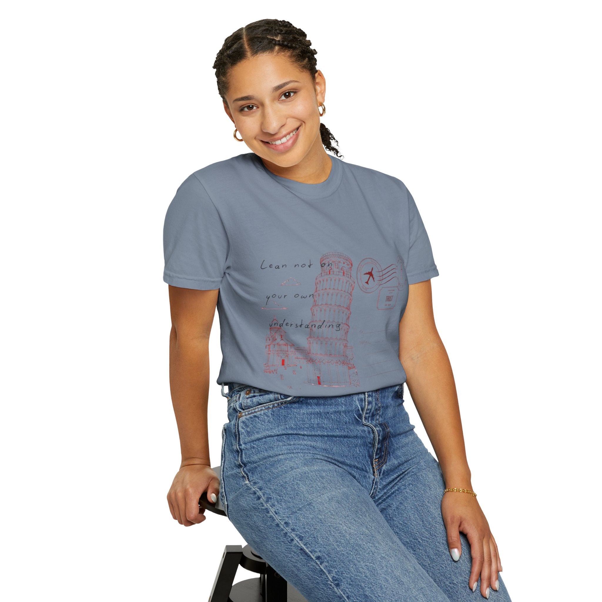 Women’s “LEAN NOT” Unisex Garment-Dyed T-shirt