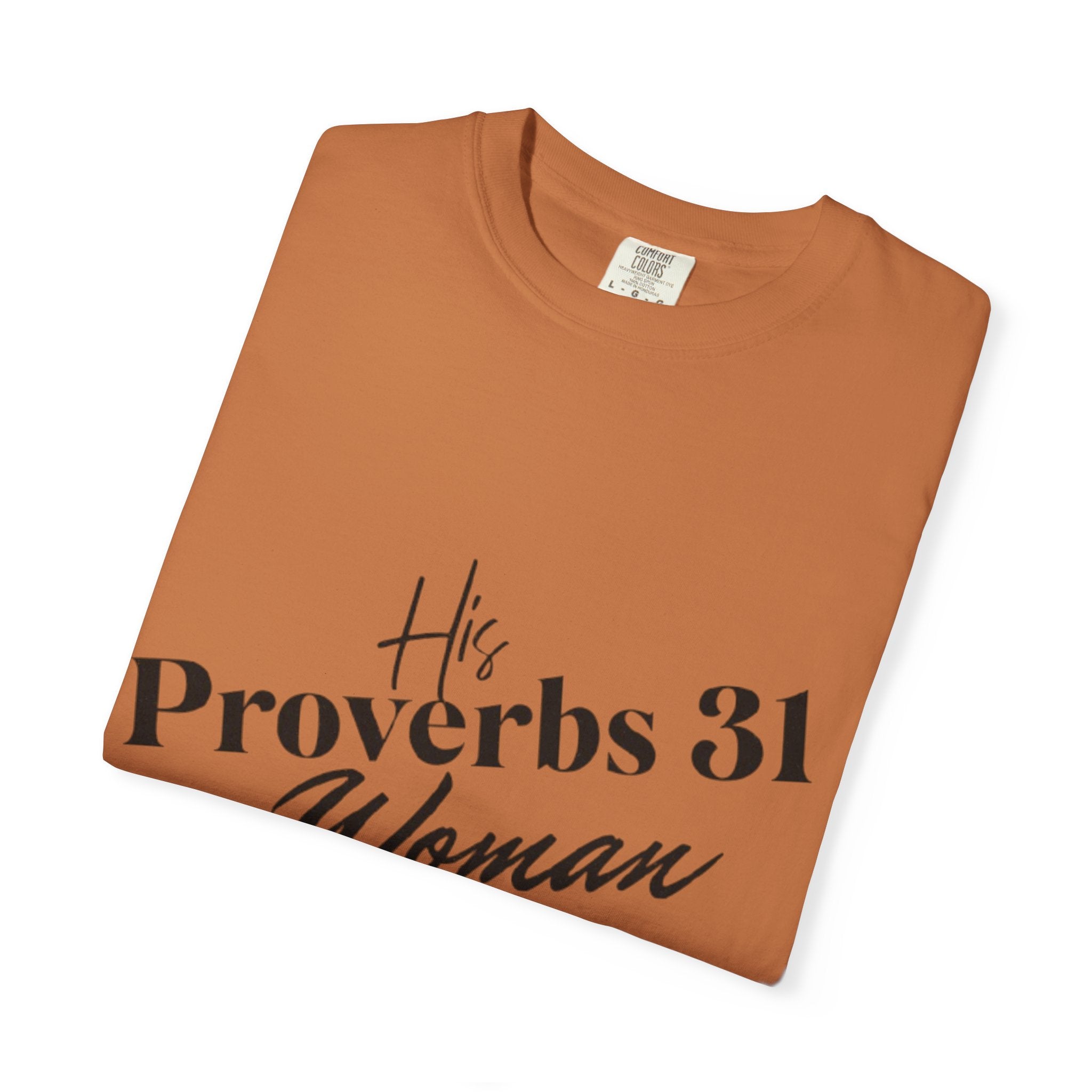 His Proverbs 31 T-shirt