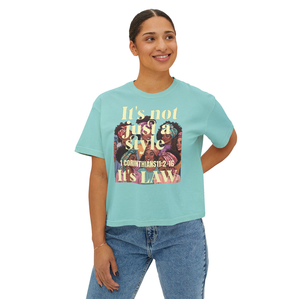 Not just a style Women's Boxy Tee