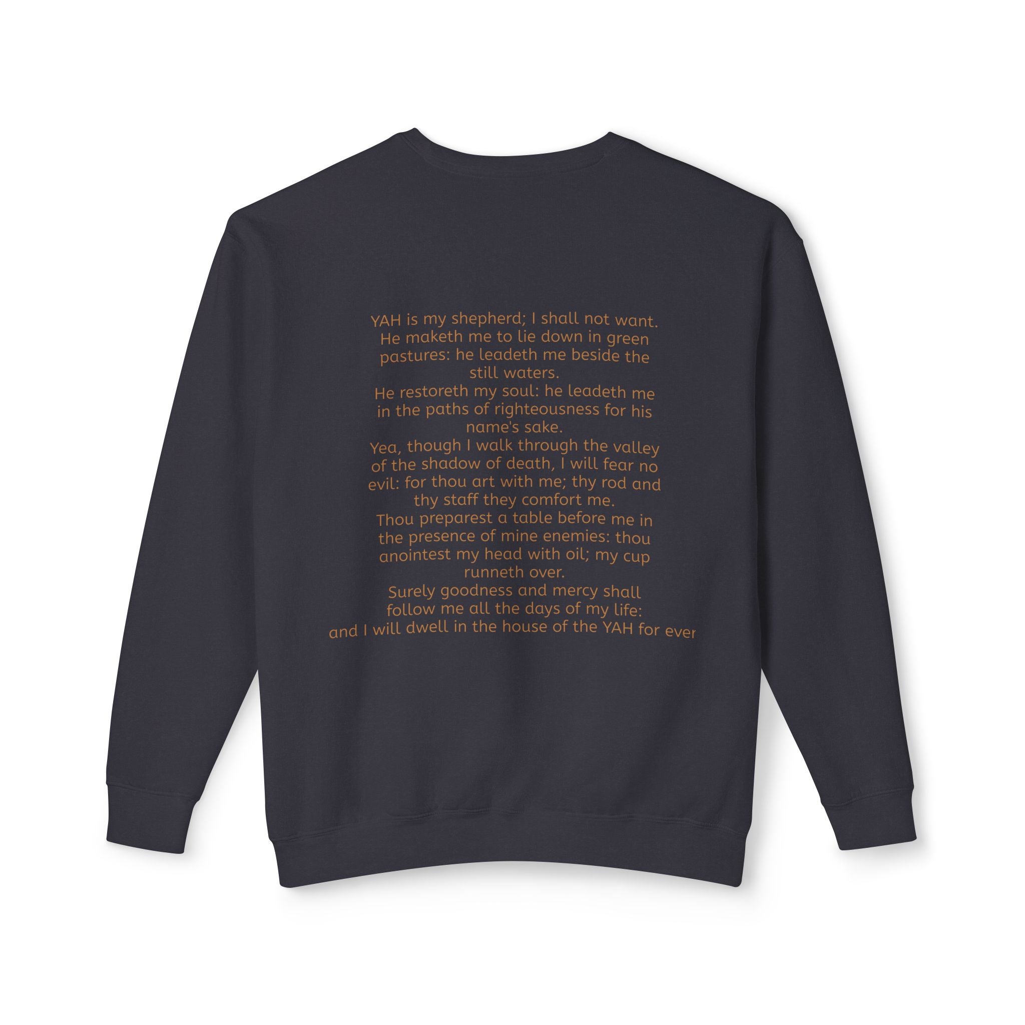 Women’s “Fear no evil” Unisex Lightweight Crewneck Sweatshirt