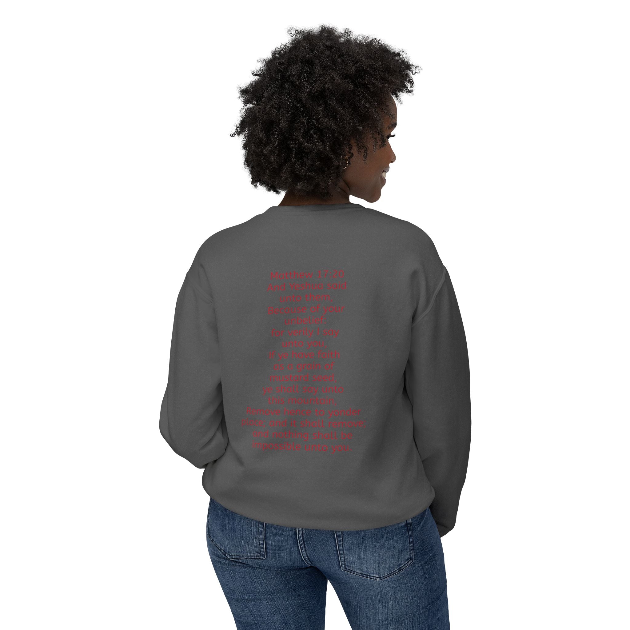 Move mountains Lightweight  Sweatshirt