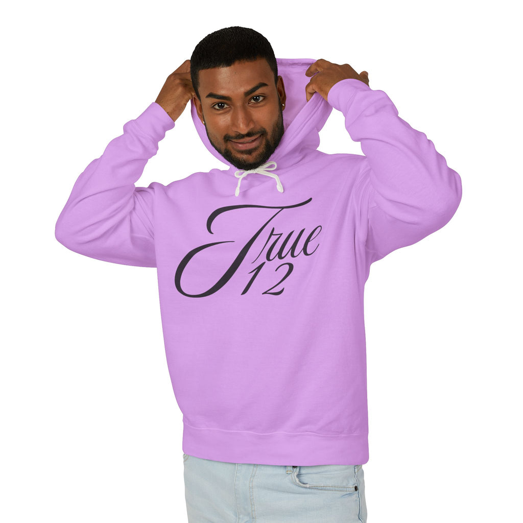 “True12” Unisex Lightweight Hooded Sweatshirt
