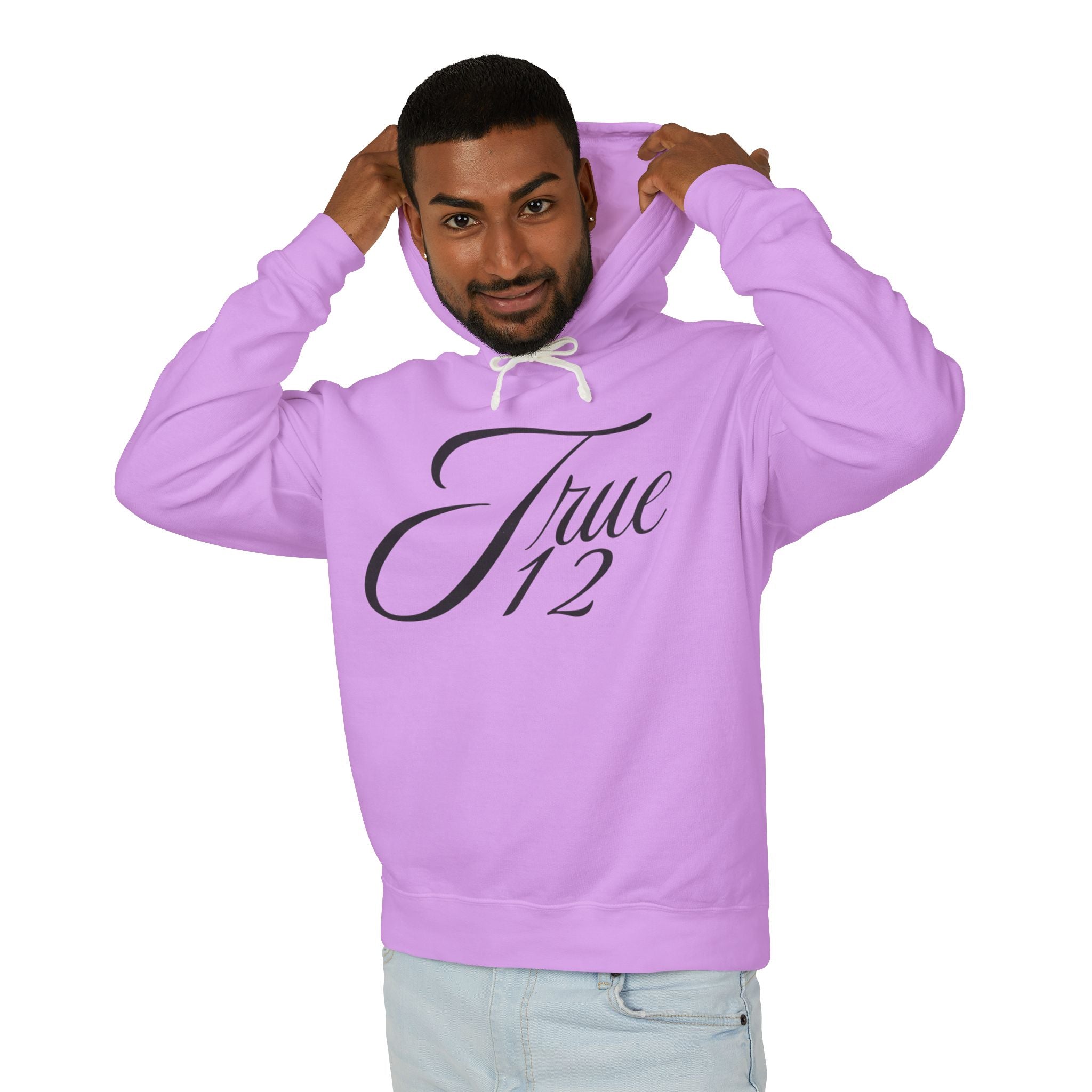 “True12” Unisex Lightweight Hooded Sweatshirt