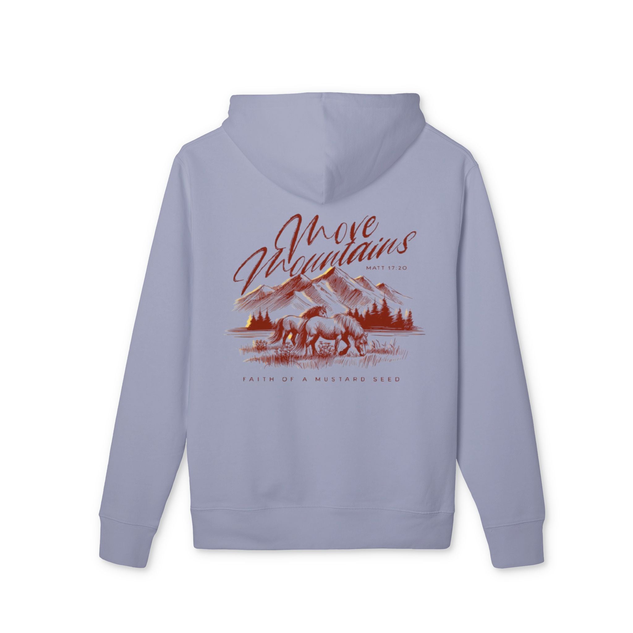 Women’s “Move mountains” Heavy Hoodie