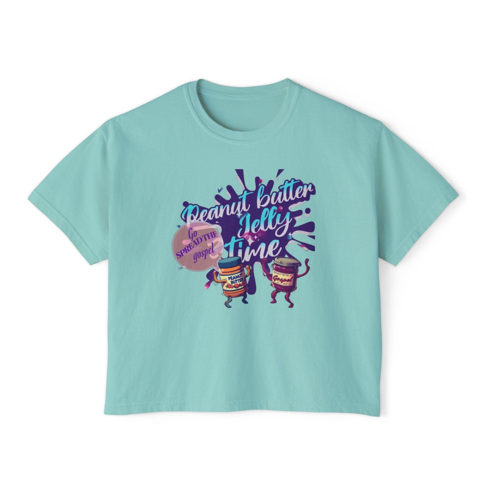 “Peanut butter jelly”  Women's Boxy Tee