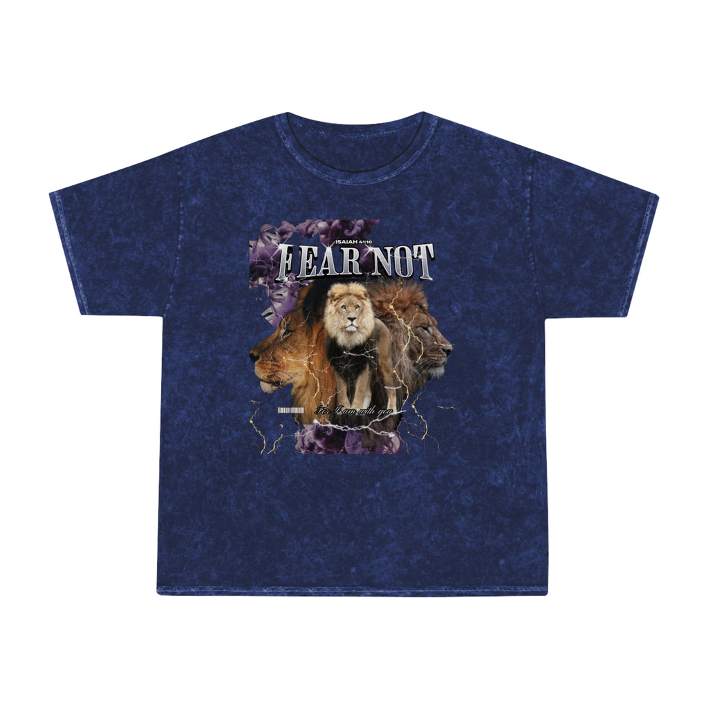 “FEAR NOT” Unisex Mineral Wash T-Shirt