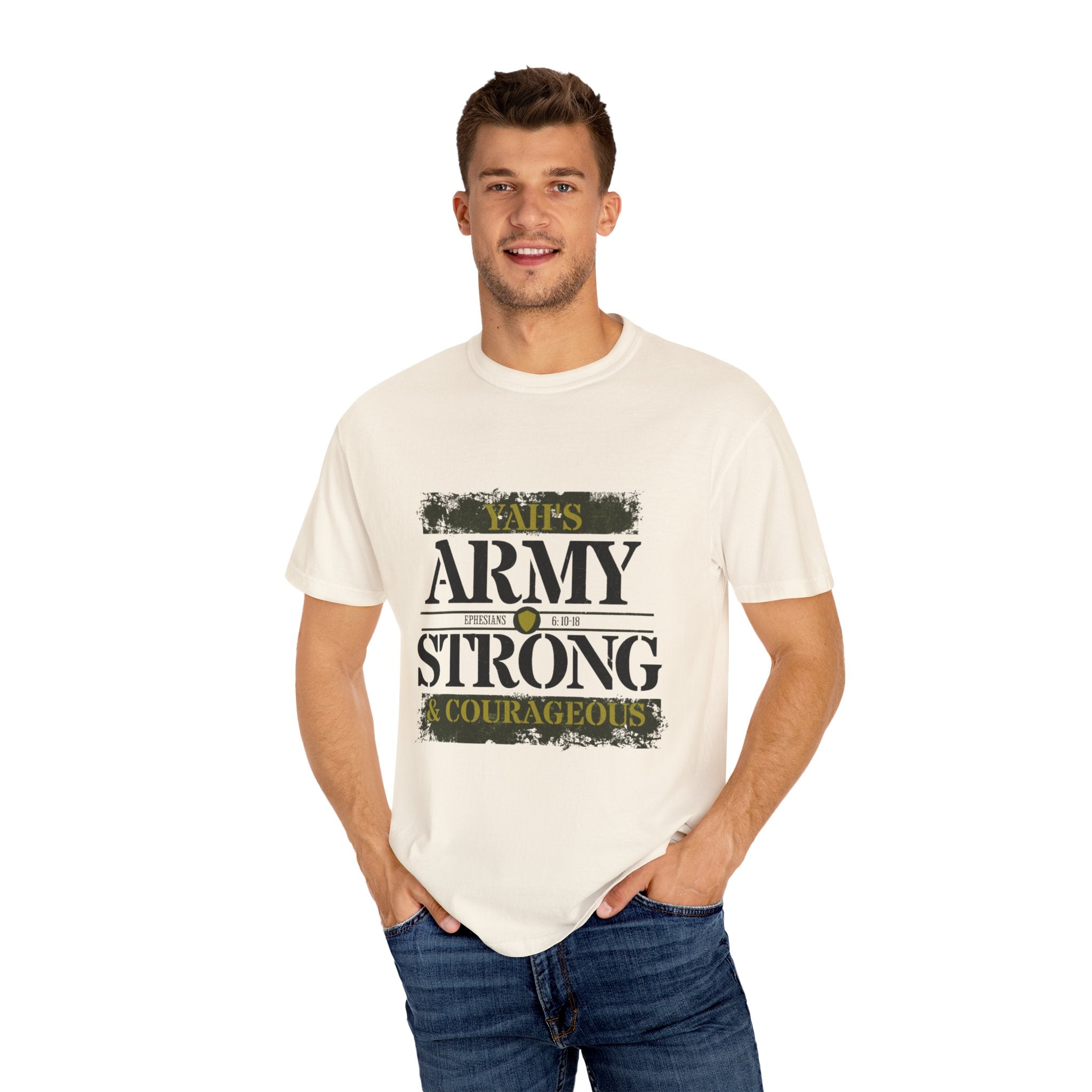 “Yah’s Army” Garment-Dyed T-shirt